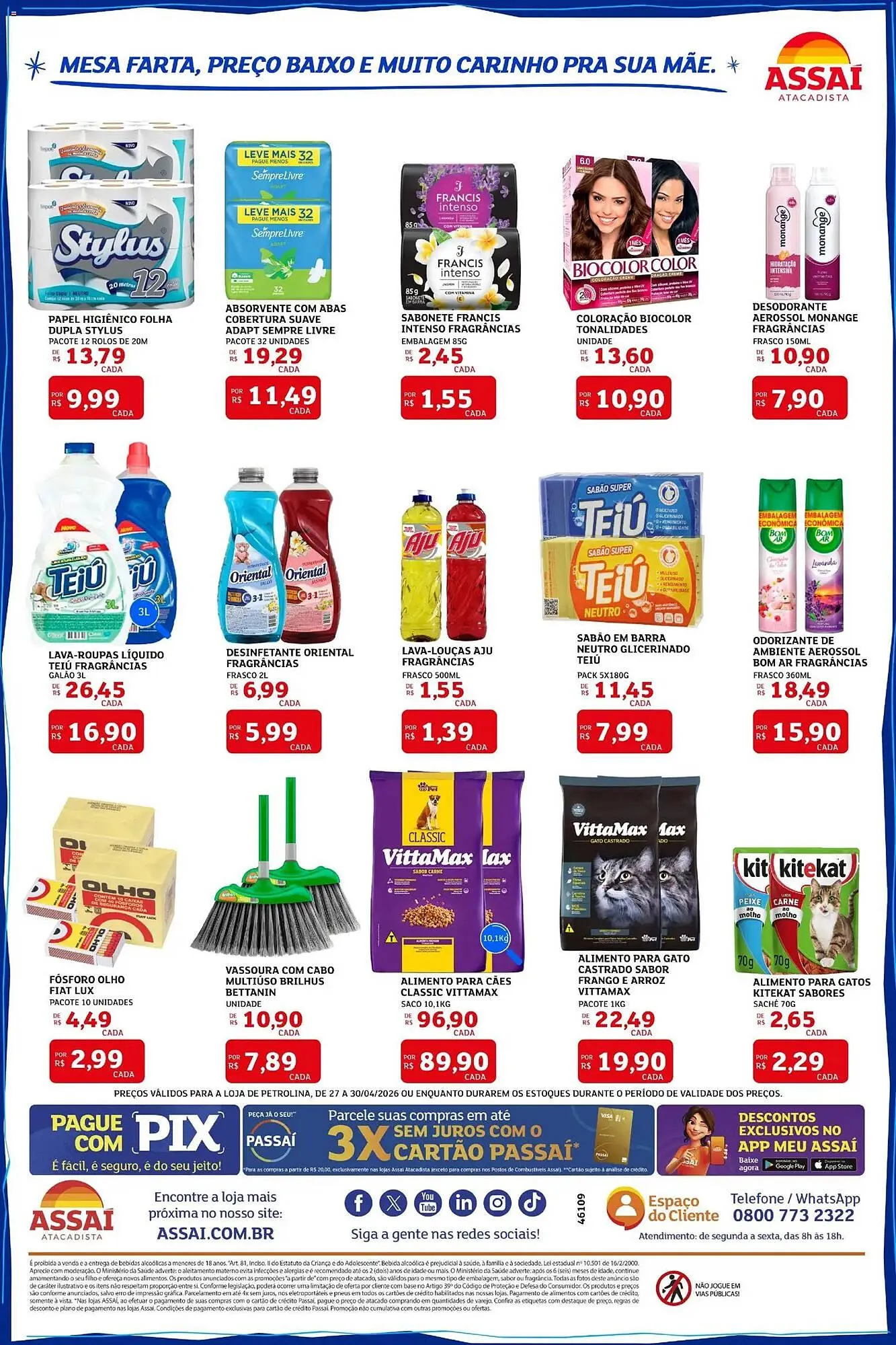 Encarte de Encarte Assaí Atacadista 27 de abril até 30 de abril 2026 - Pagina 4