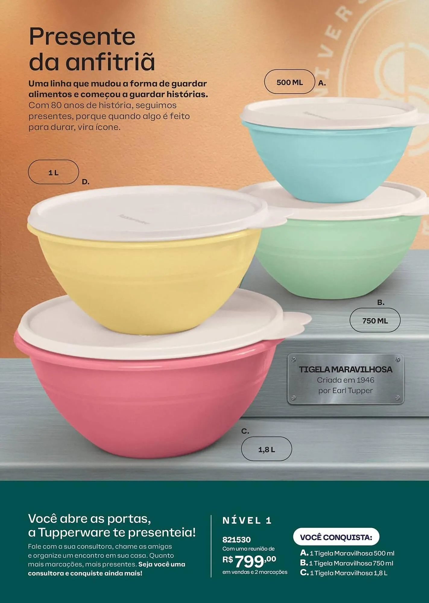 Encarte de Catálogo Tupperware 8 de maio até 31 de maio 2026 - Pagina 58