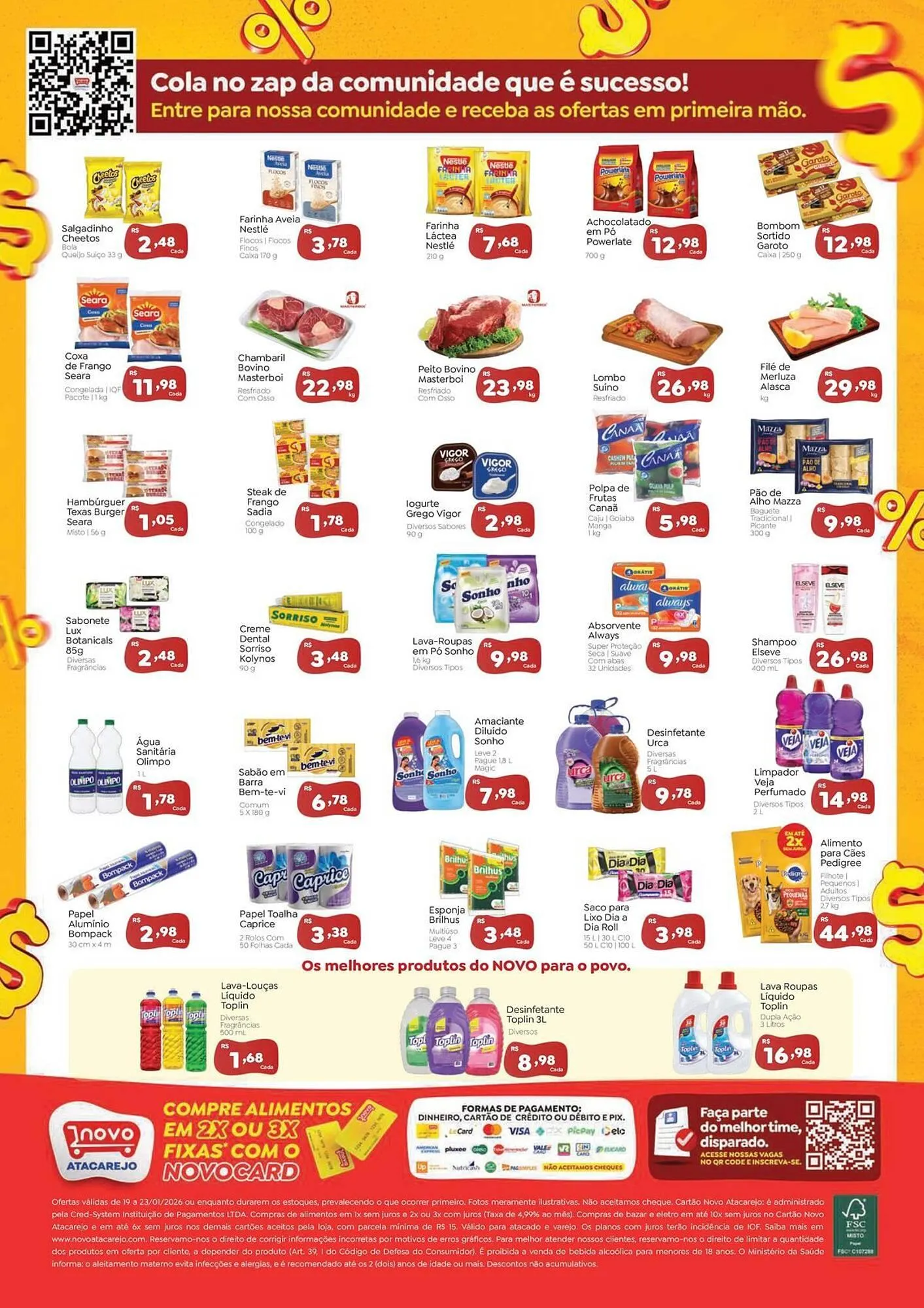 Encarte de Folheto Novo Atacarejo 19 de janeiro até 23 de janeiro 2026 - Pagina 2