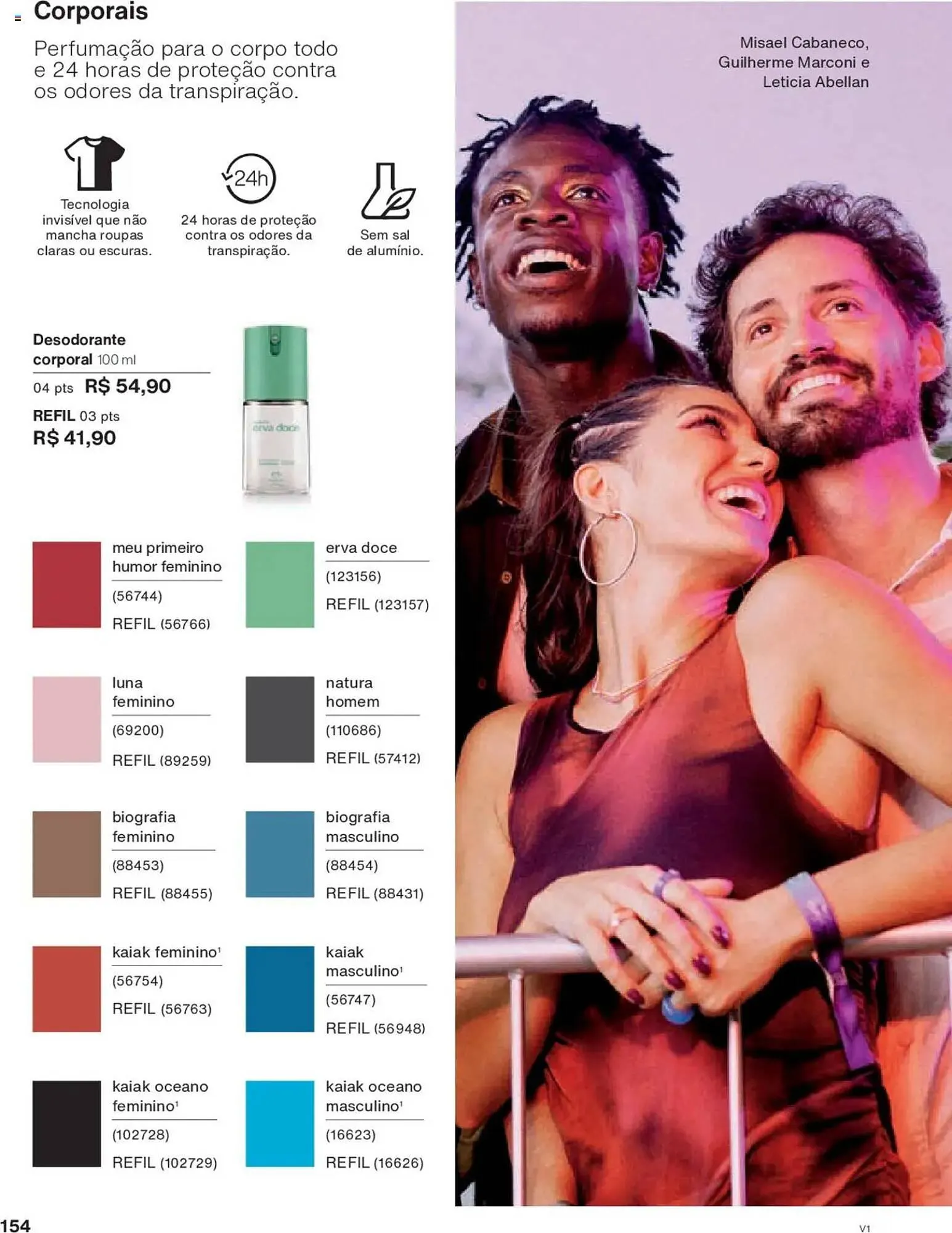 Encarte de Catálogo Natura 18 de agosto até 9 de setembro 2025 - Pagina 154