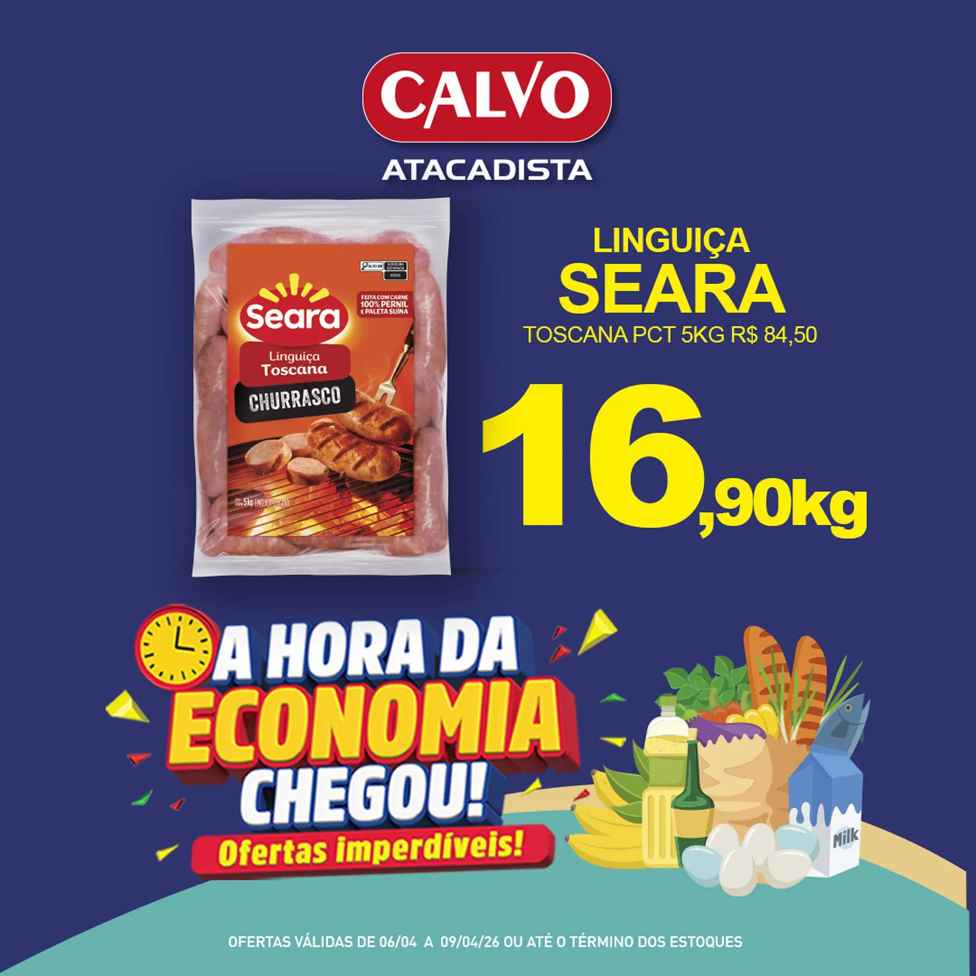 Encarte de Folheto Calvo Atacadista 7 de abril até 9 de abril 2026 - Pagina 4