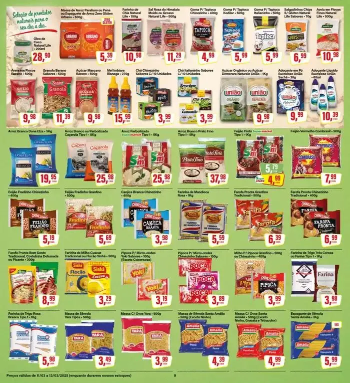 Encarte de Encarte Rede Supermarket 12 de março até 13 de março 2025 - Pagina 9