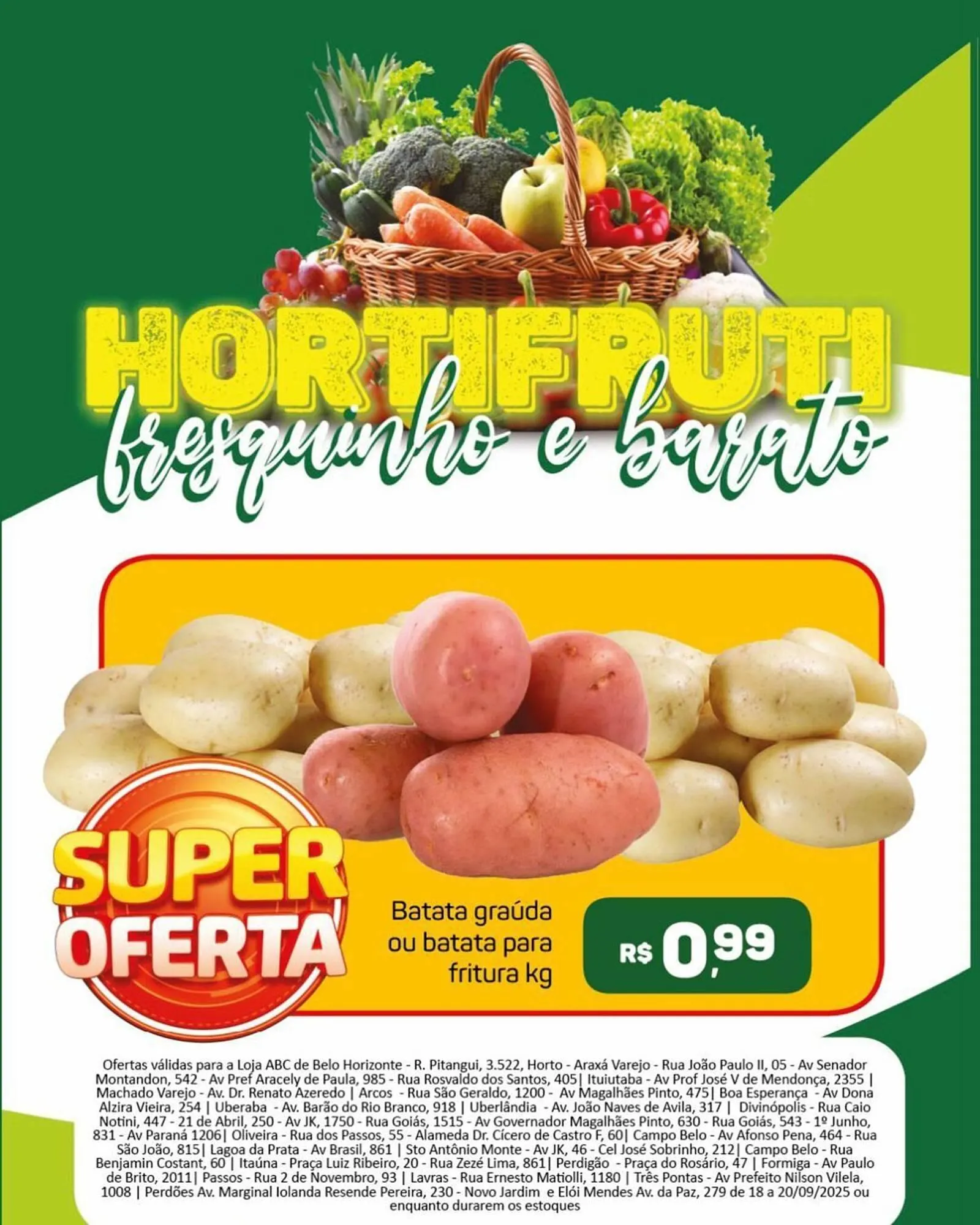 Encarte de Catálogo Supermercados ABC 18 de setembro até 20 de setembro 2025 - Pagina 4