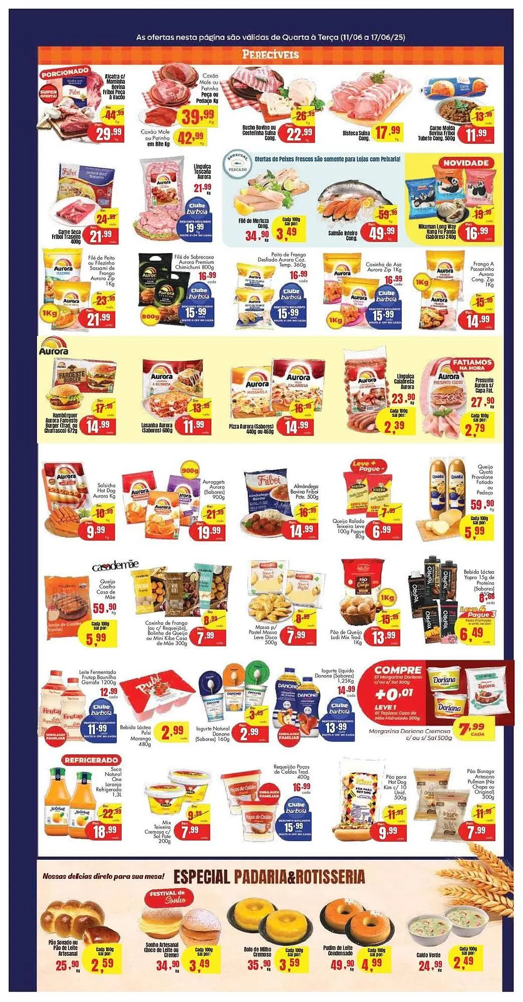 Encarte de Catálogo Barbosa Supermercados 11 de junho até 17 de junho 2025 - Pagina 2