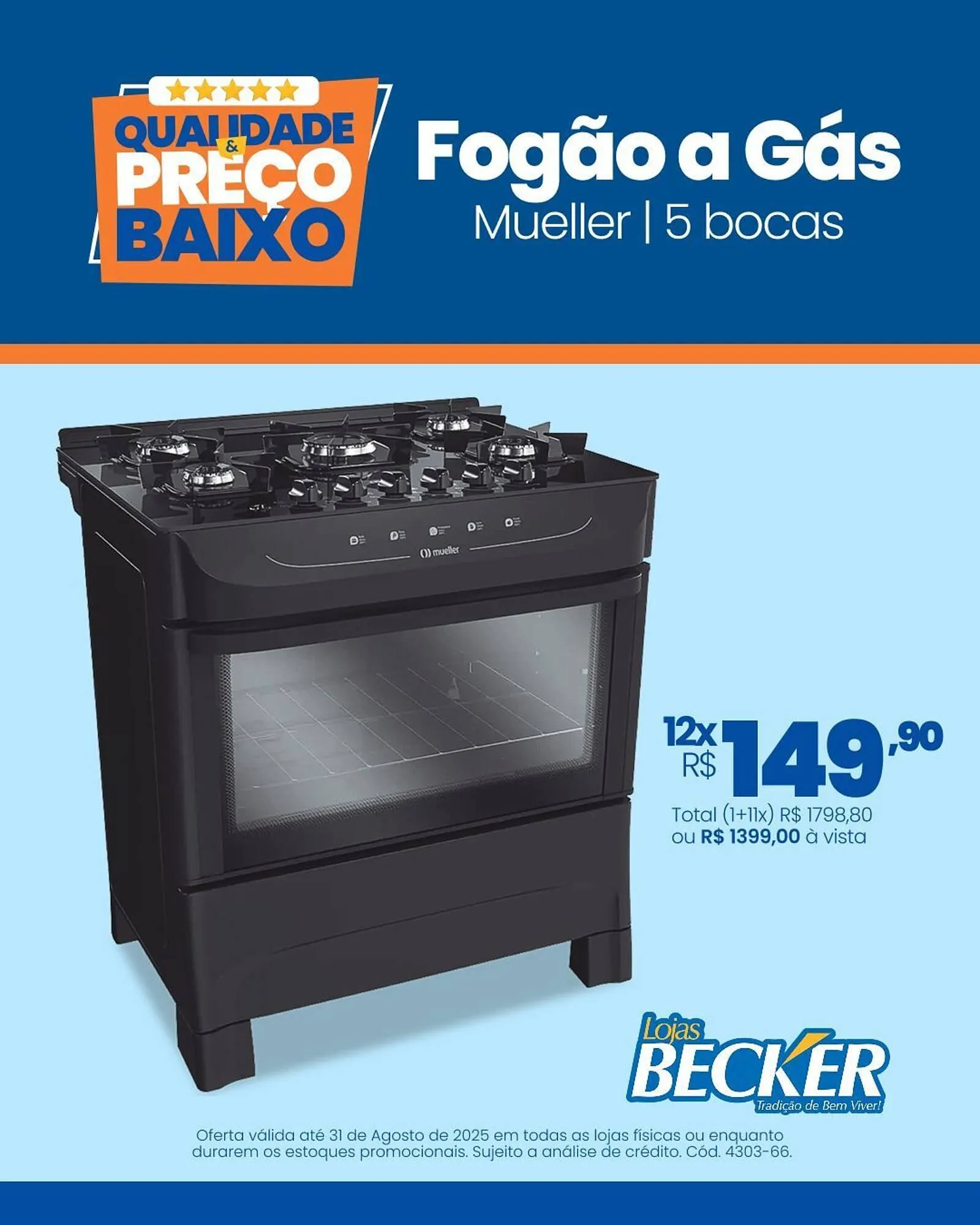 Encarte de Catálogo Lojas Becker 12 de agosto até 31 de agosto 2025 - Pagina 1