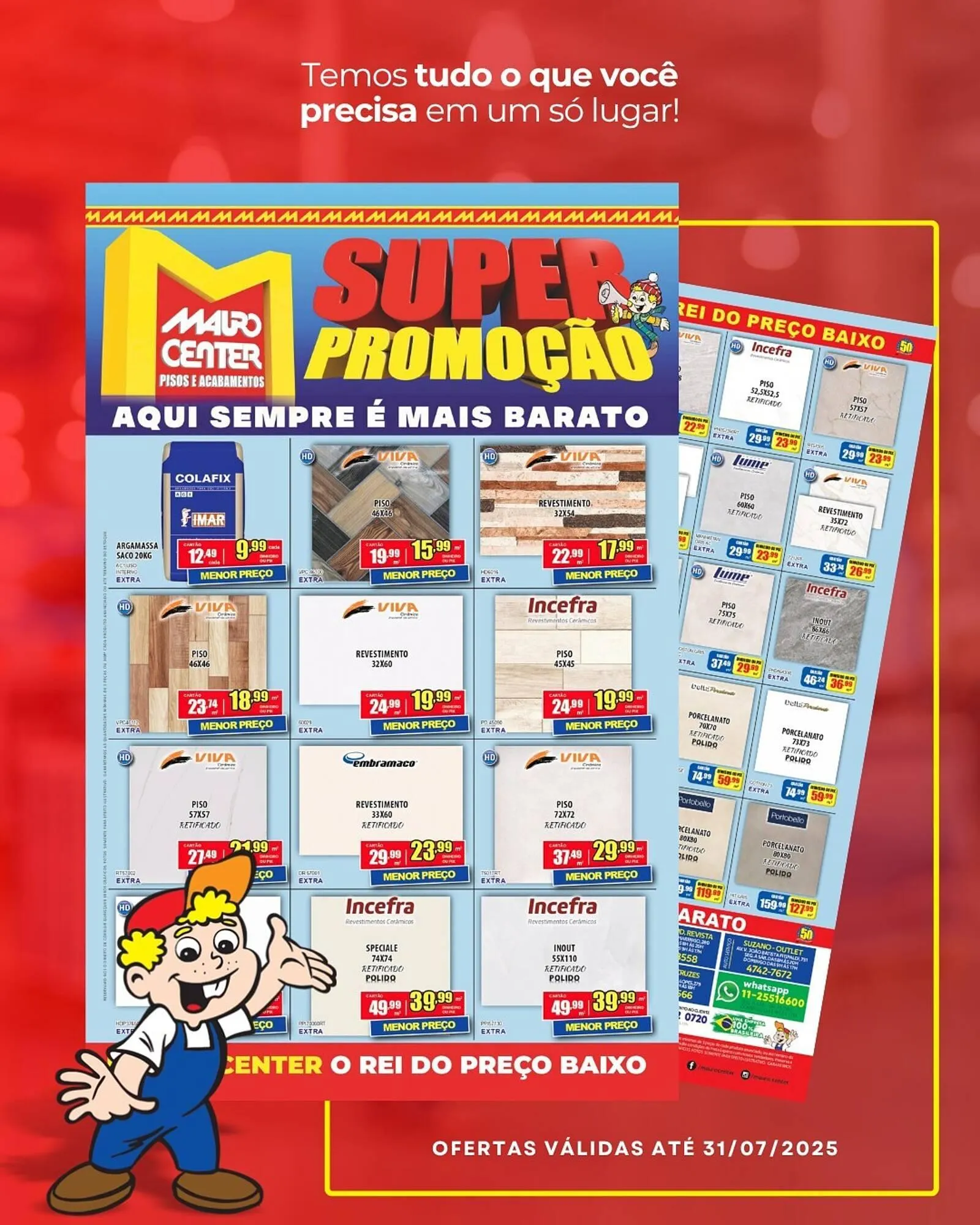 Encarte de Catálogo Mauro Center 1 de julho até 31 de julho 2025 - Pagina 1