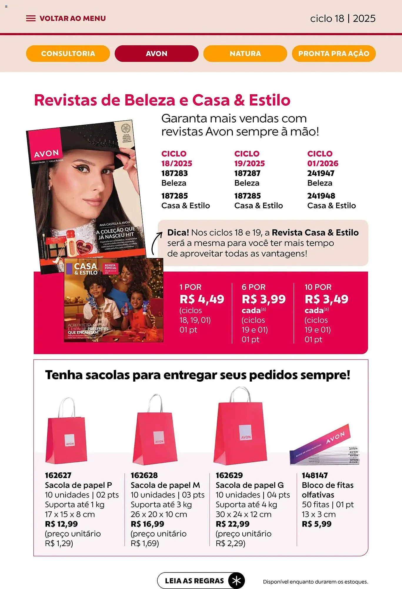 Encarte de Catálogo Avon 29 de outubro até 30 de novembro 2025 - Pagina 40