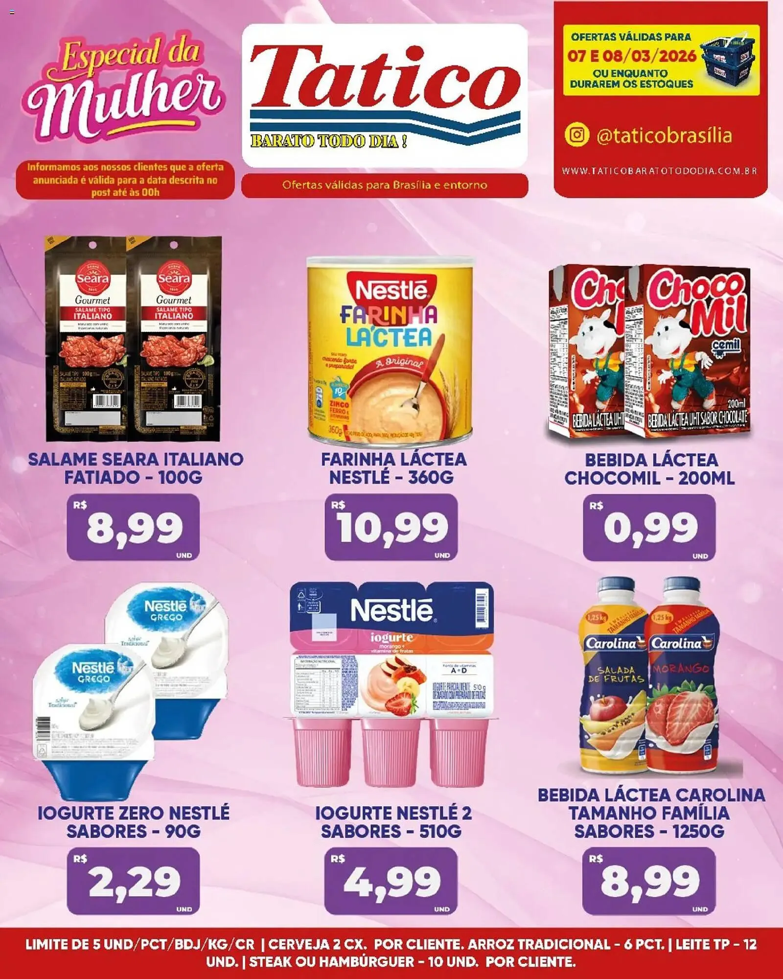Encarte de Tabloide Tatico 7 de março até 8 de março 2026 - Pagina 10