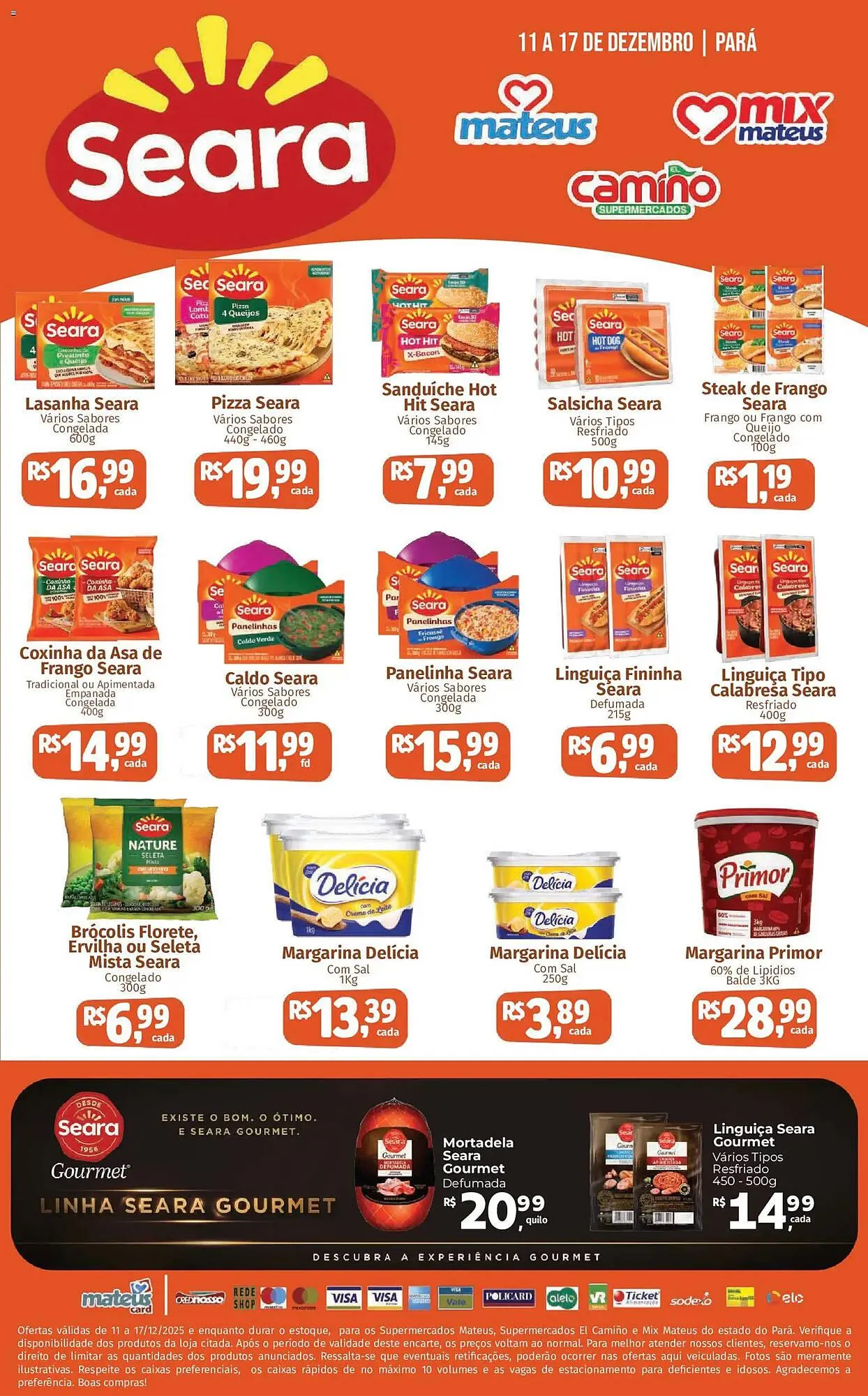 Encarte de Catálogo Supermercados Mateus 11 de dezembro até 17 de dezembro 2025 - Pagina 1