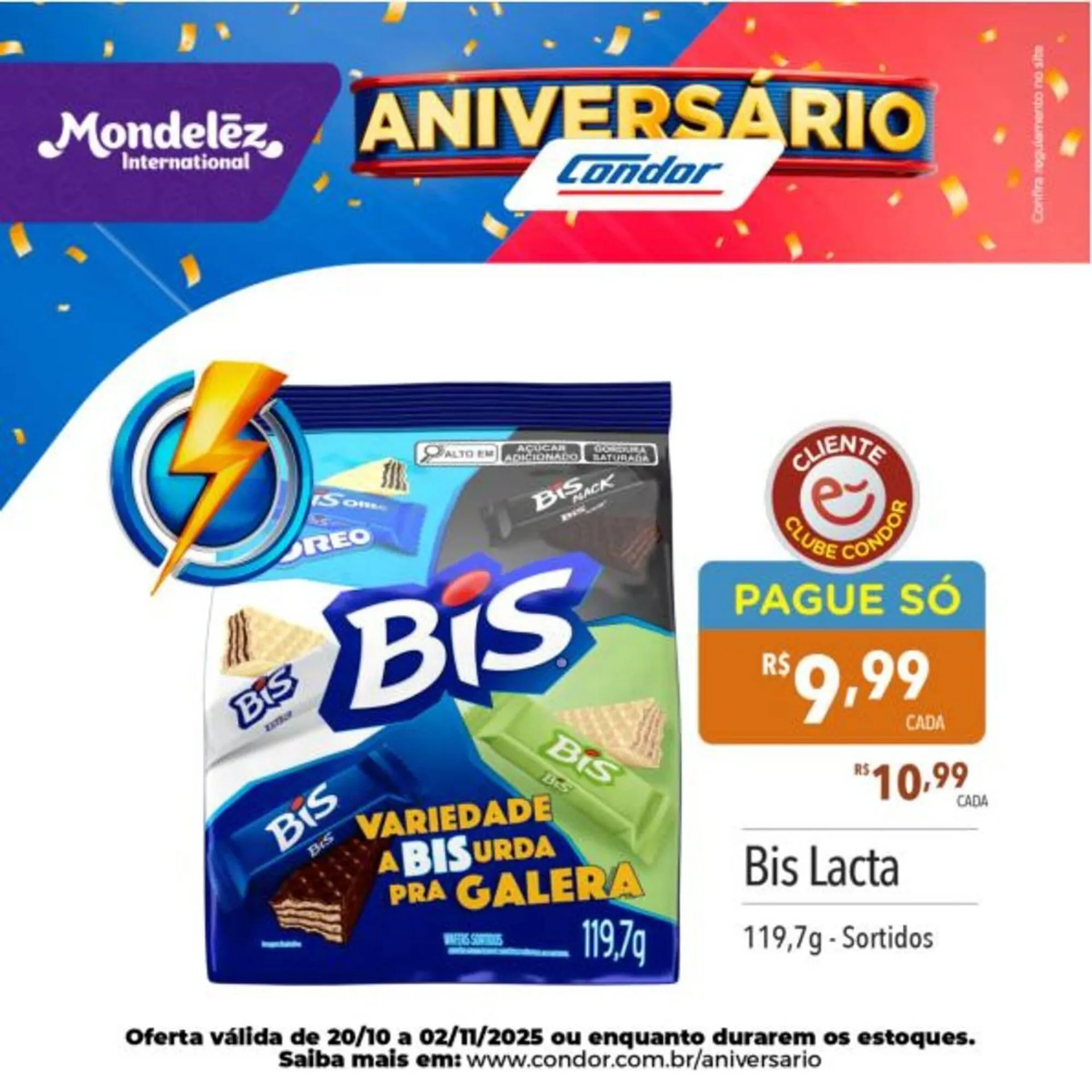 Encarte de Catálogo Supermercados Condor 28 de outubro até 31 de outubro 2025 - Pagina 11