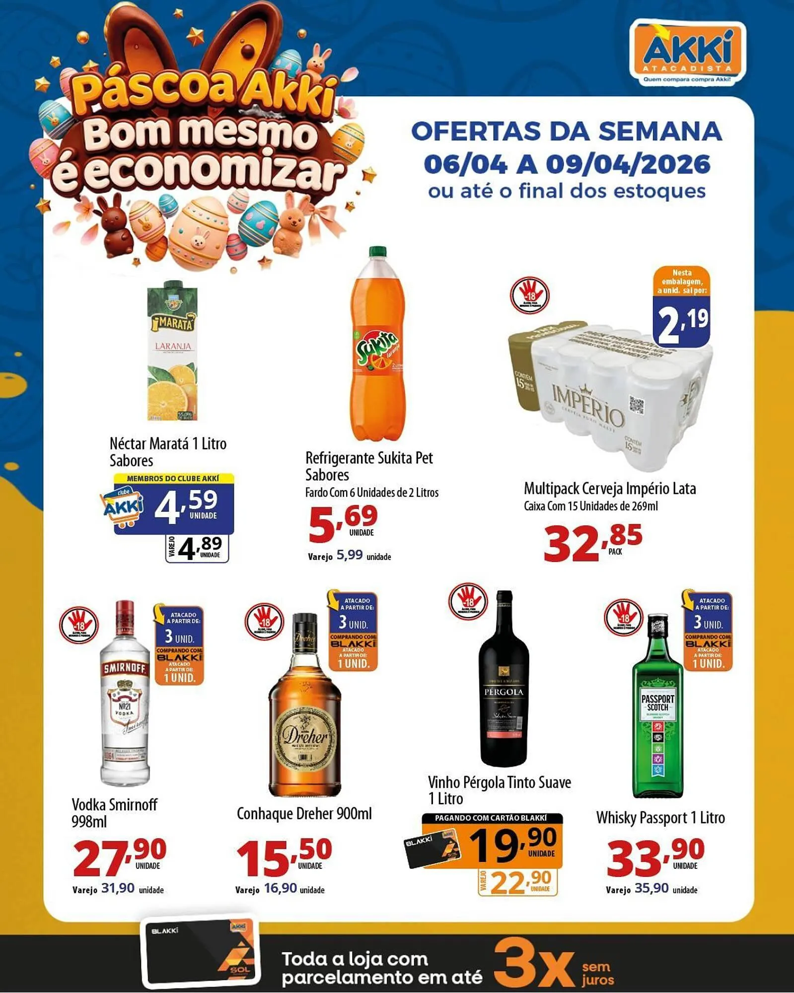 Encarte de Folheto Akki Atacadista 6 de abril até 9 de abril 2026 - Pagina 5