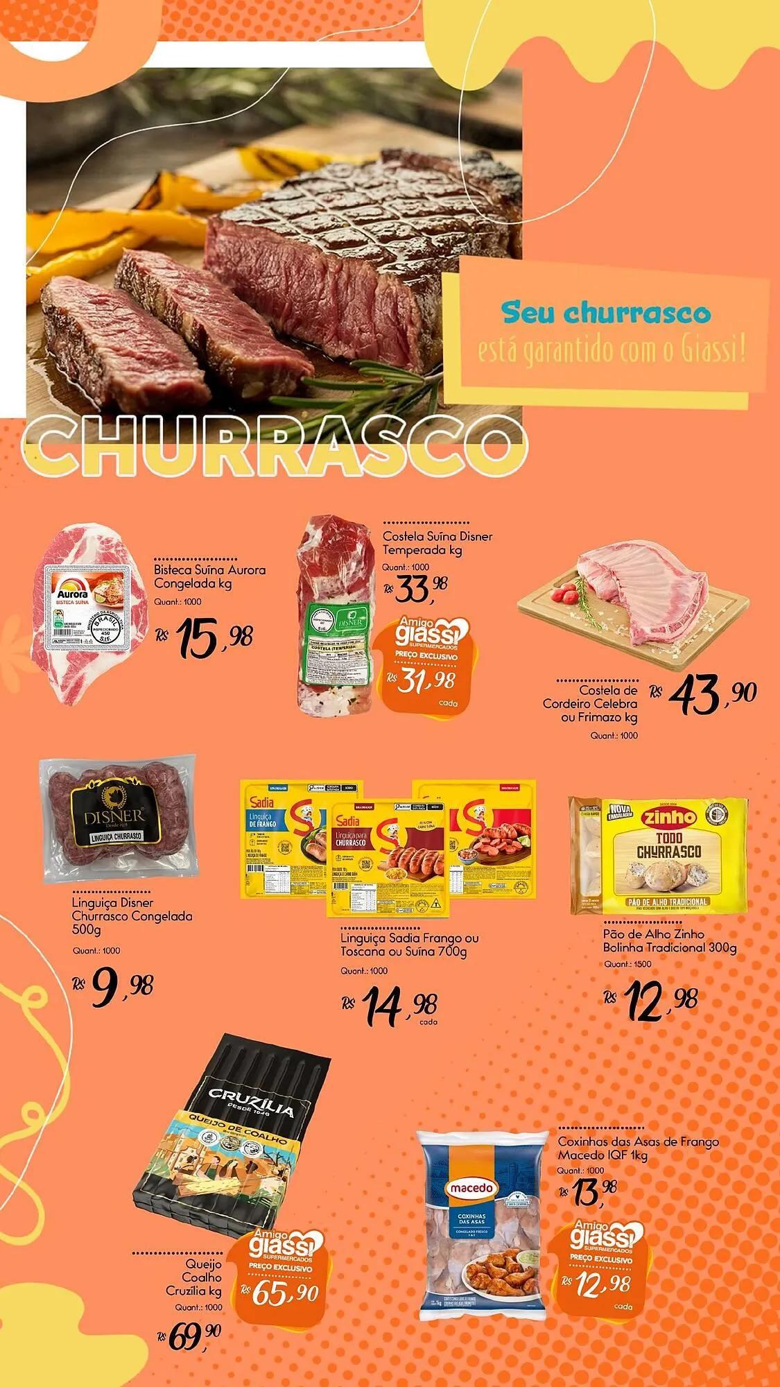 Encarte de Encarte Giassi Supermercados 16 de fevereiro até 26 de fevereiro 2026 - Pagina 13