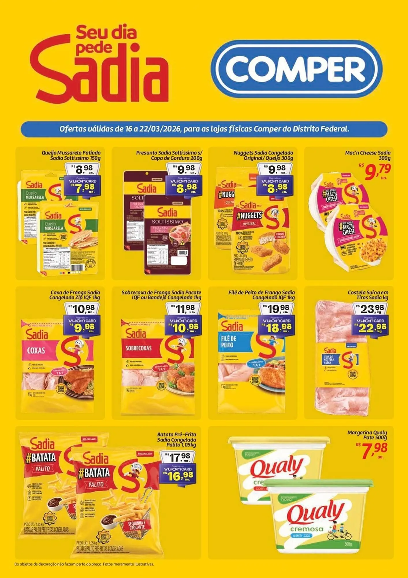 Encarte de Folheto Comper 16 de março até 22 de março 2026 - Pagina 1