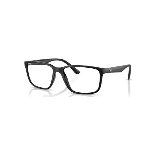 Armação de Óculos de Grau Ray Ban, modelo RX7207L, cor Preto Fosco, tamanho 57