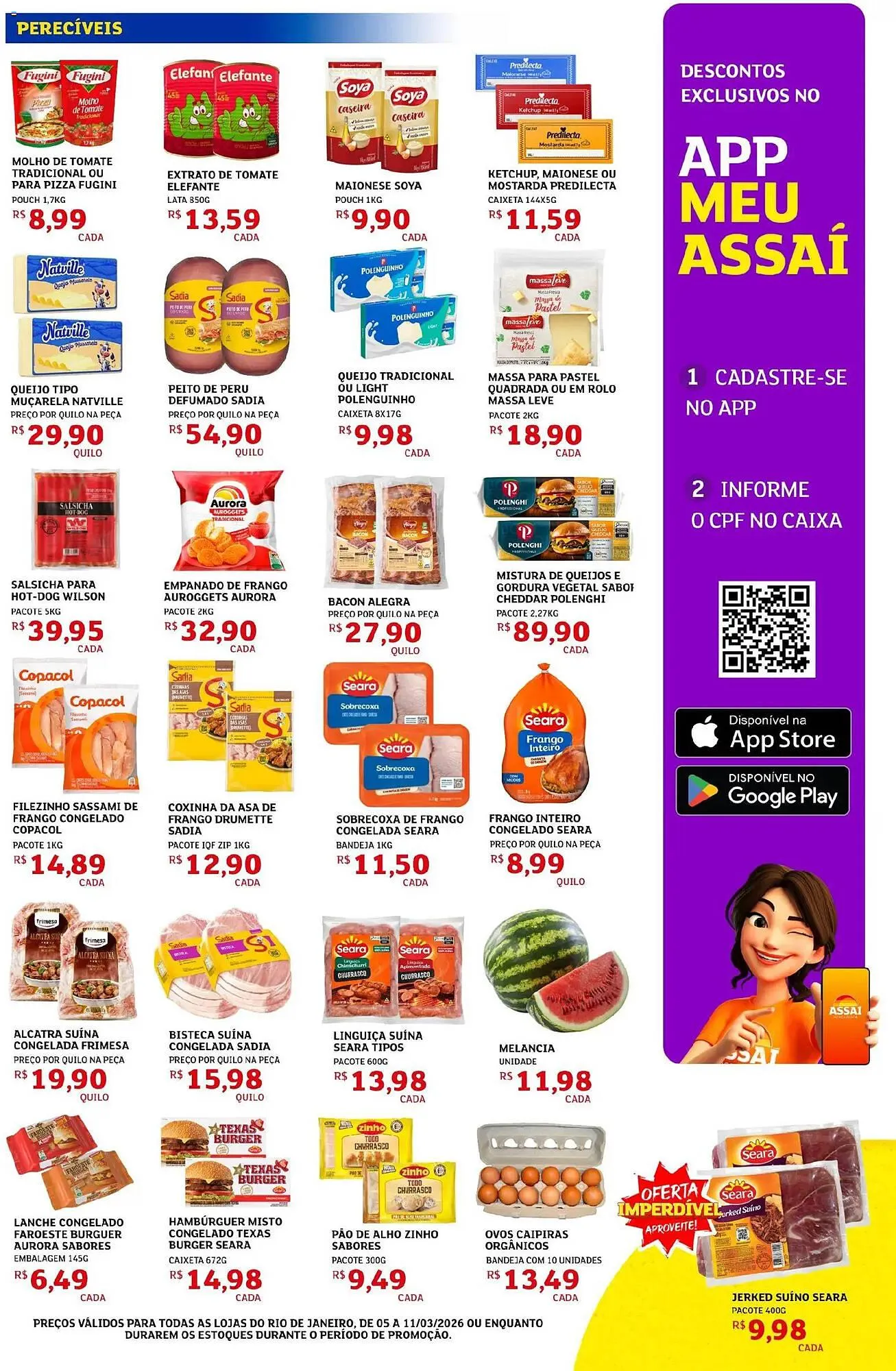 Encarte de Encarte Assaí Atacadista 5 de março até 11 de março 2026 - Pagina 3