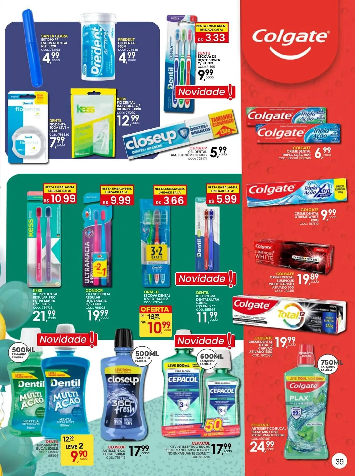 Encarte de Catálogo Lojas Rede 1 de julho até 3 de agosto 2025 - Pagina 39