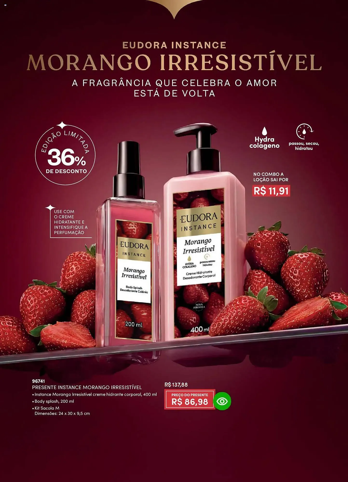 Encarte de Catálogo Eudora 23 de abril até 15 de junho 2026 - Pagina 6