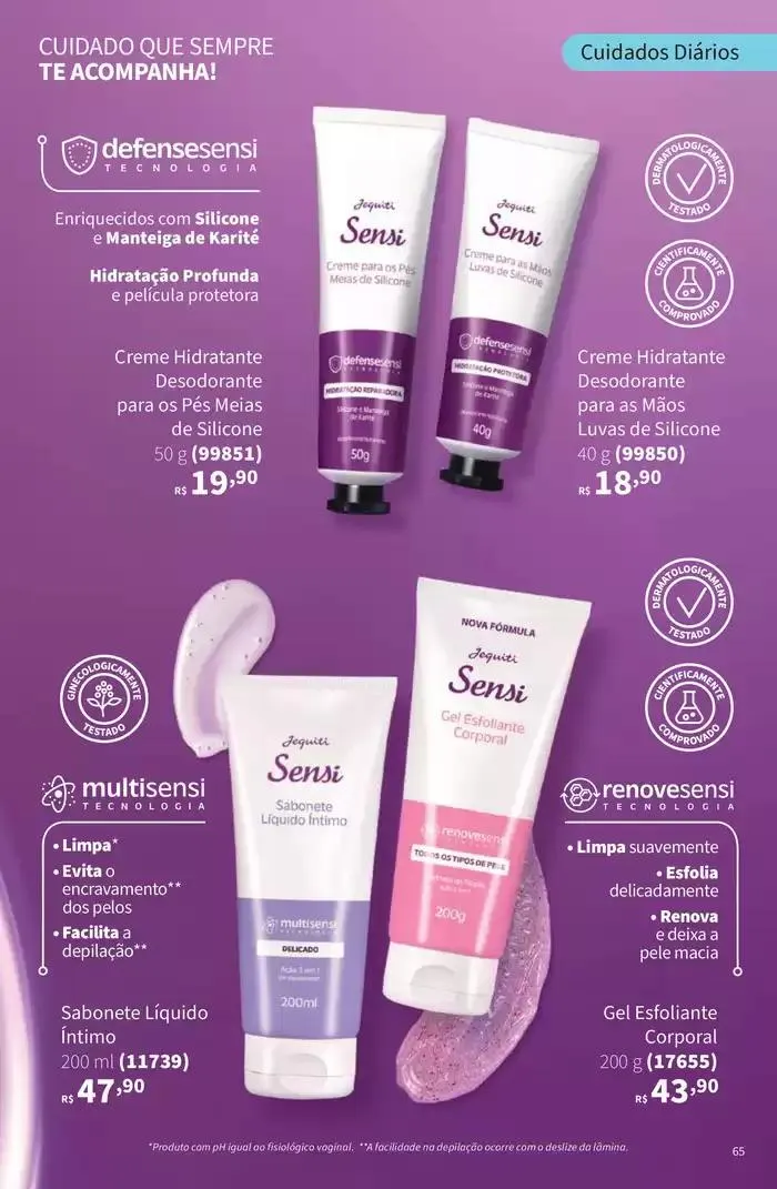 Encarte de Encarte Jequiti 21 de março até 1 de maio 2025 - Pagina 65