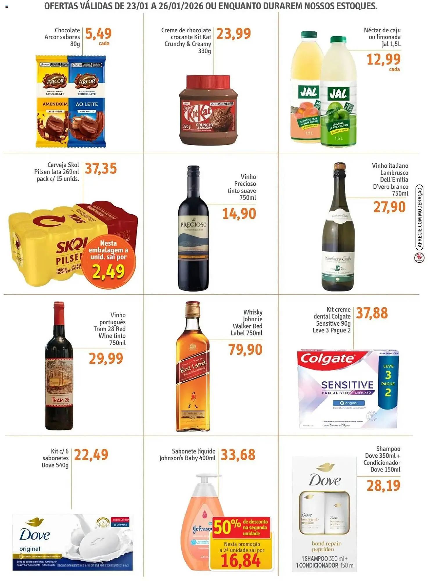 Encarte de Folheto Sonda 23 de janeiro até 27 de janeiro 2026 - Pagina 3