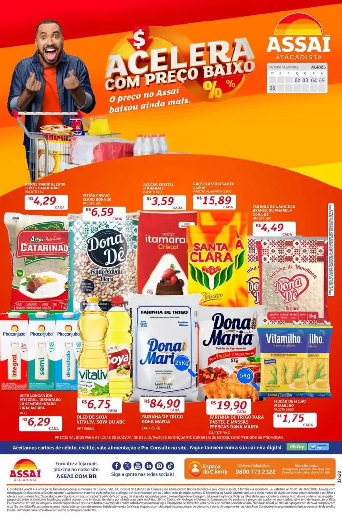 Encarte de Promoções especiais em andamento 3 de abril até 6 de junho 2025 - Pagina 1