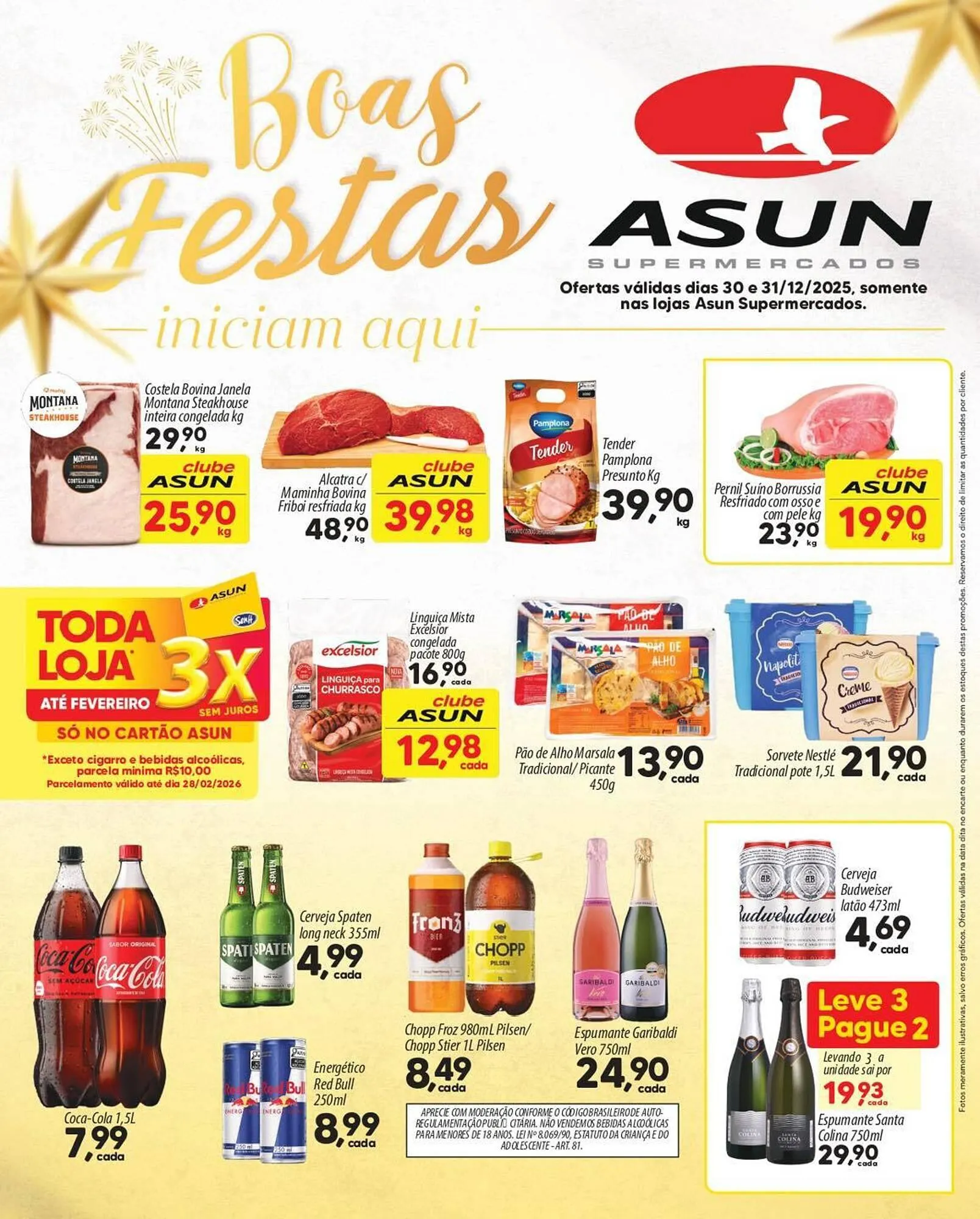 Encarte de Encarte Asun 30 de dezembro até 31 de dezembro 2025 - Pagina 1