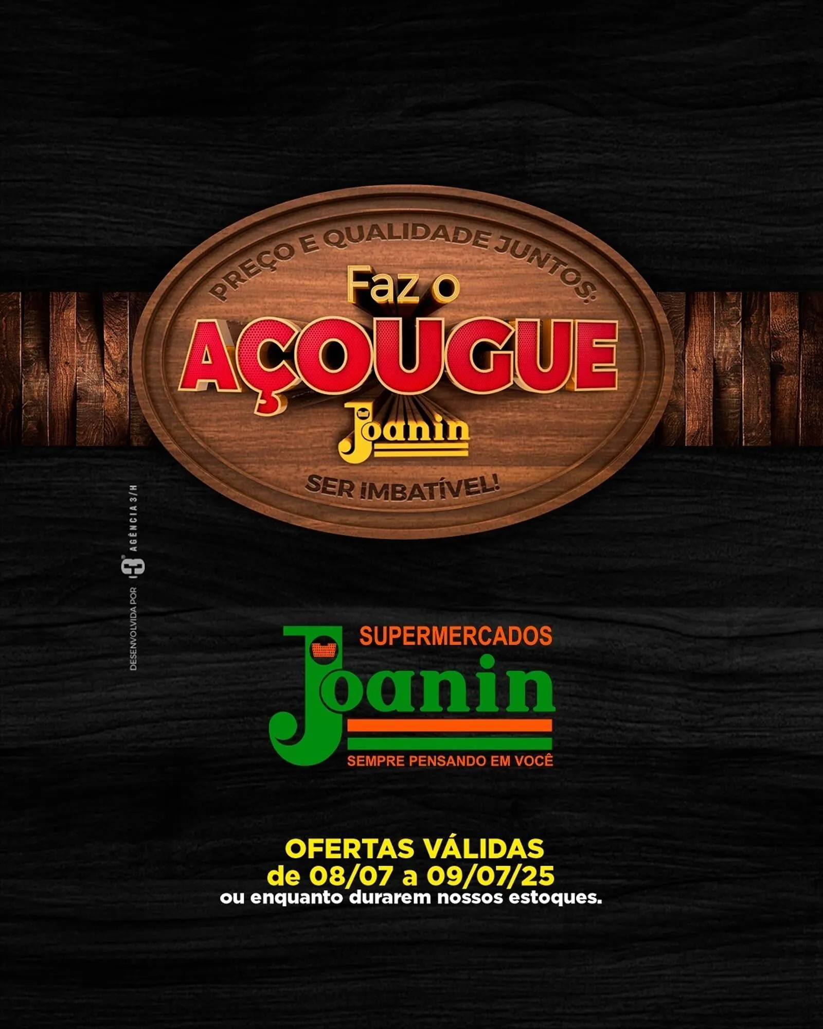 Encarte de Catálogo Supermercados Joanin 8 de julho até 9 de julho 2025 - Pagina 1