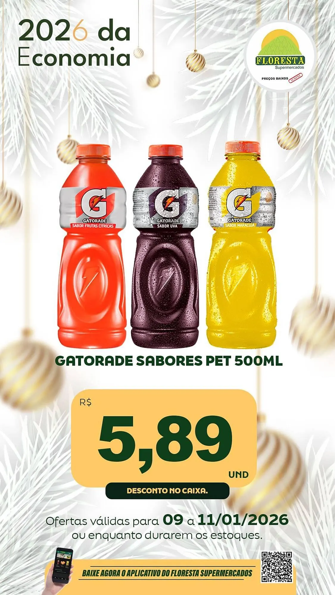 Encarte de Catálogo Floresta Supermercados 8 de janeiro até 10 de janeiro 2026 - Pagina 45