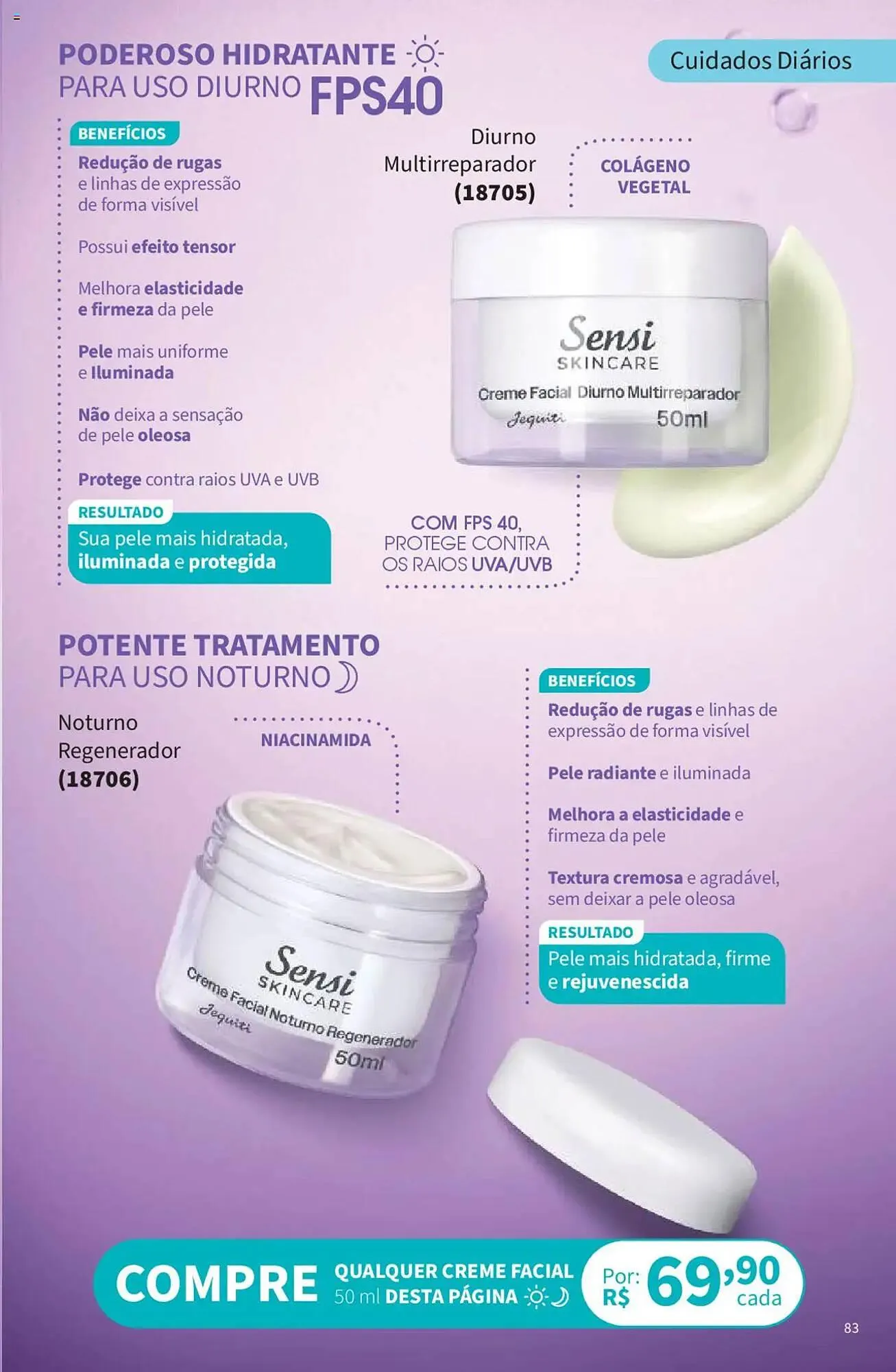 Encarte de Catálogo Jequiti 19 de junho até 17 de julho 2025 - Pagina 83