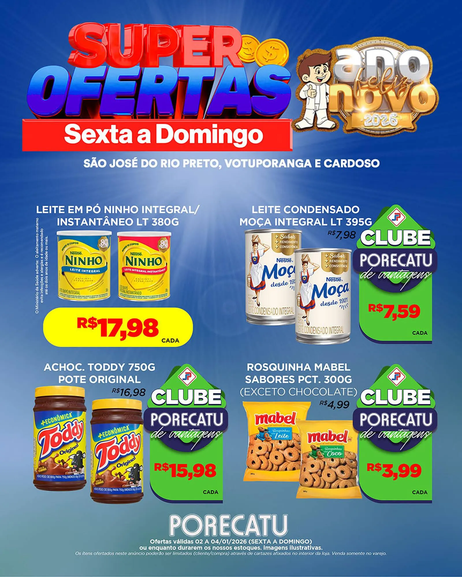 Encarte de Catálogo Supermercado Porecatu 2 de janeiro até 4 de janeiro 2026 - Pagina 5