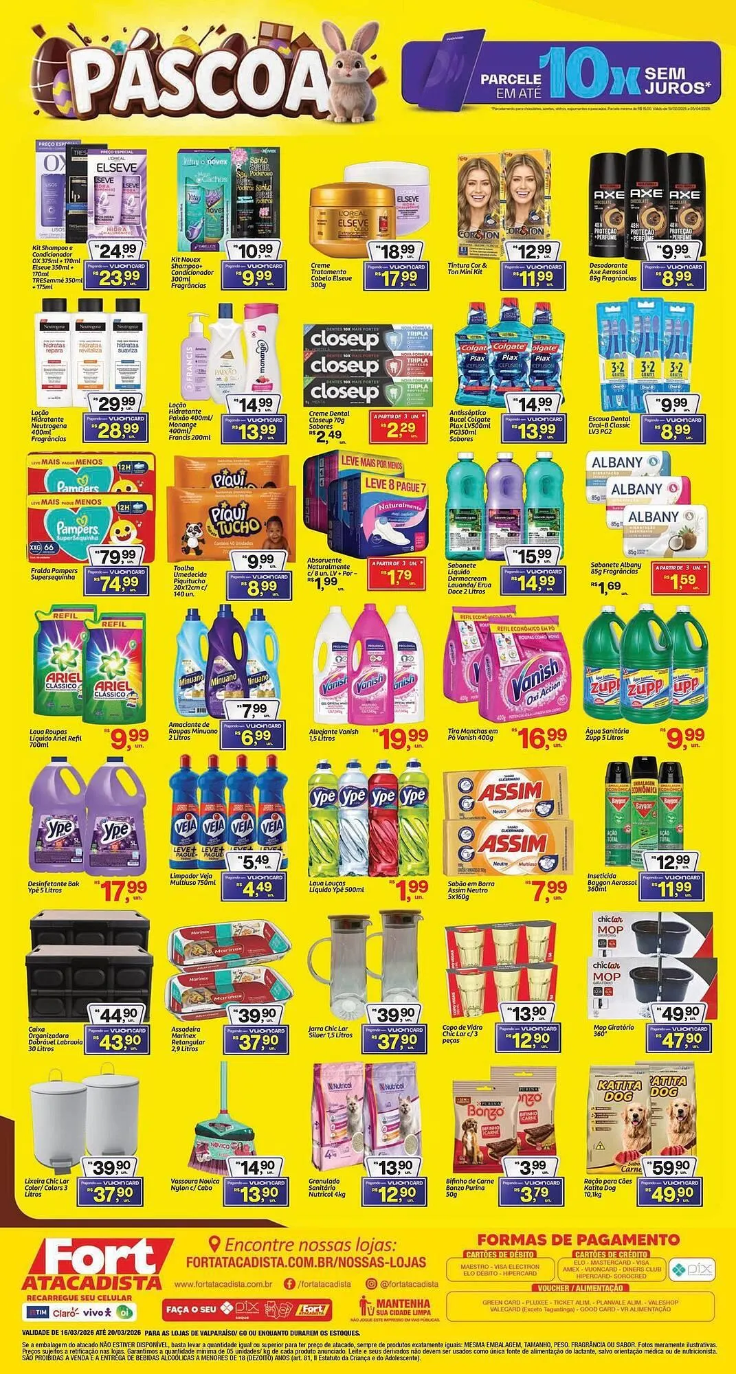 Encarte de Tabloide Fort Atacadista 16 de março até 20 de março 2026 - Pagina 4