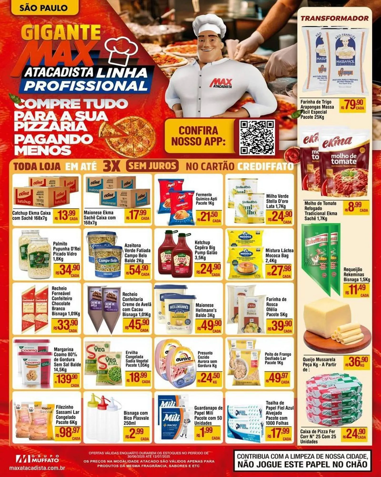 Encarte de Catálogo Max Atacadista 30 de junho até 12 de julho 2025 - Pagina 1