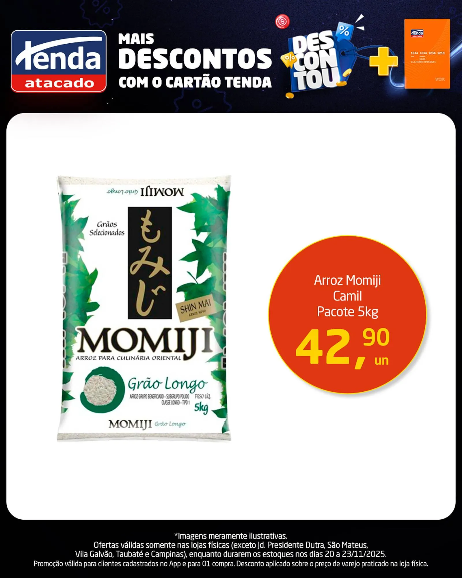 Encarte de Folheto Tenda Atacado 20 de novembro até 23 de novembro 2025 - Pagina 3