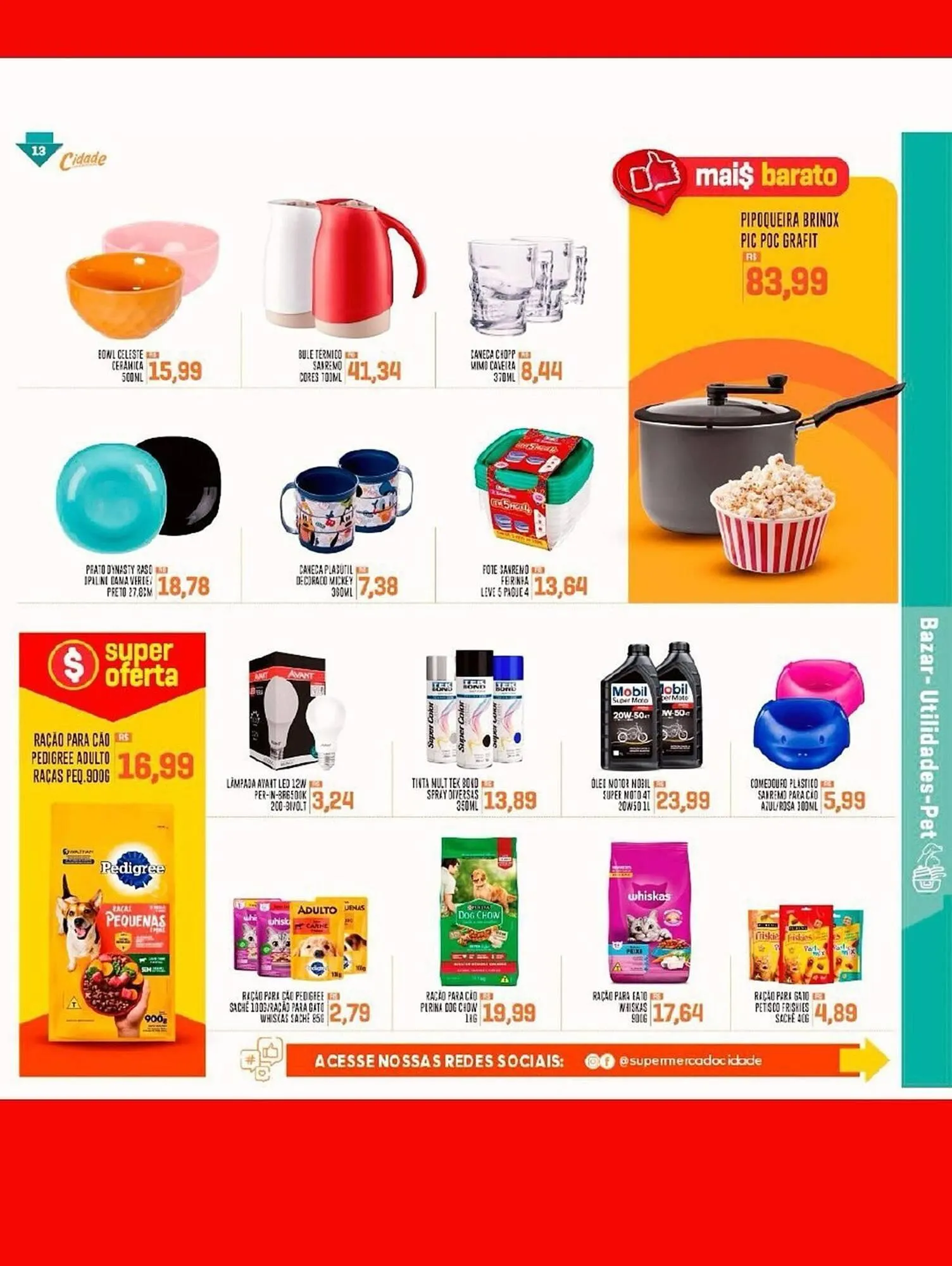 Encarte de Catálogo Cidade Supermercados 30 de junho até 6 de julho 2025 - Pagina 5