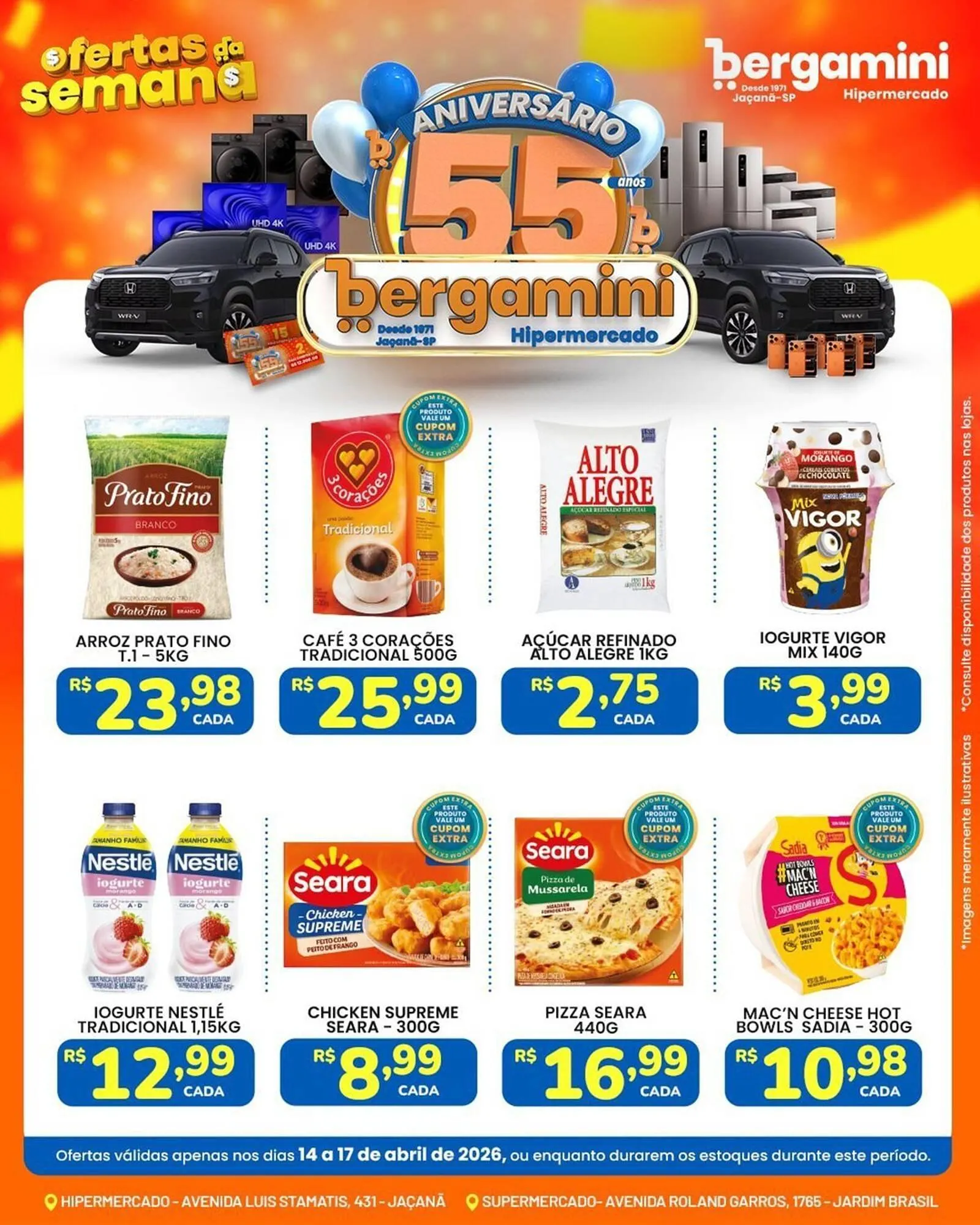 Encarte de Catálogo Supermercado Bergamini 14 de abril até 17 de abril 2026 - Pagina 2