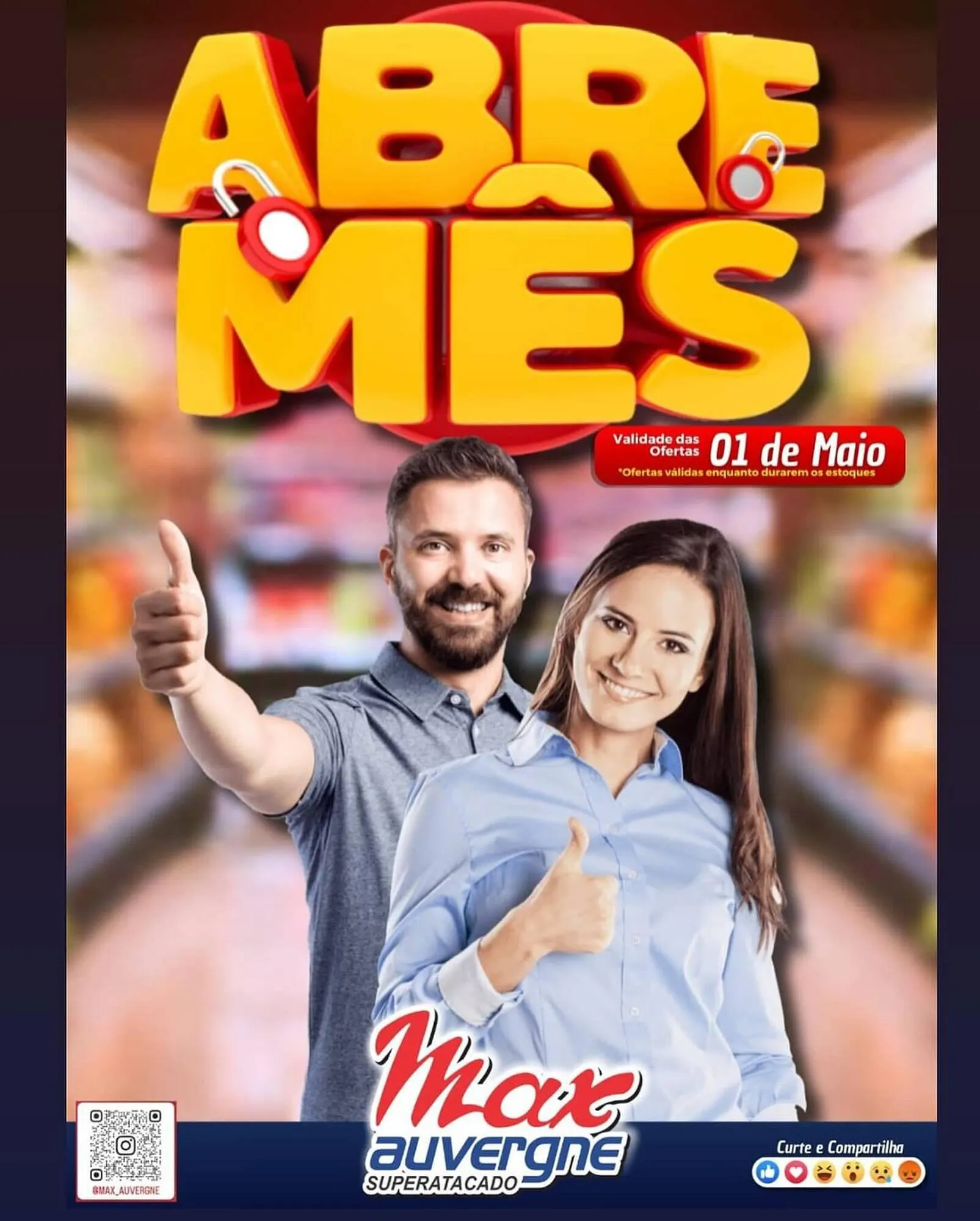 Encarte de Catálogo Max Auvergne Superatacado 1 de maio até 1 de maio 2024 - Pagina 1