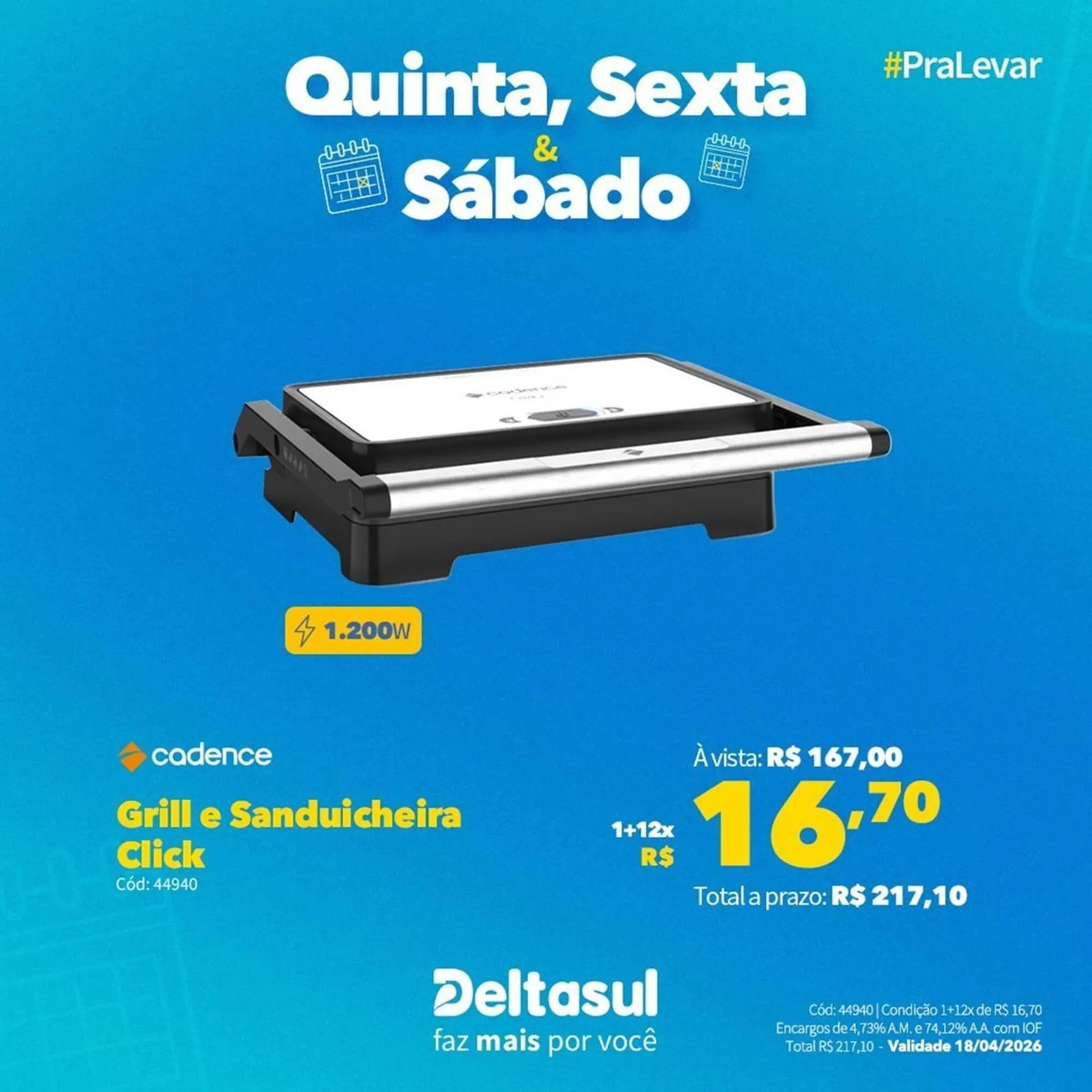 Encarte de Folheto Deltasul 16 de abril até 18 de abril 2026 - Pagina 3