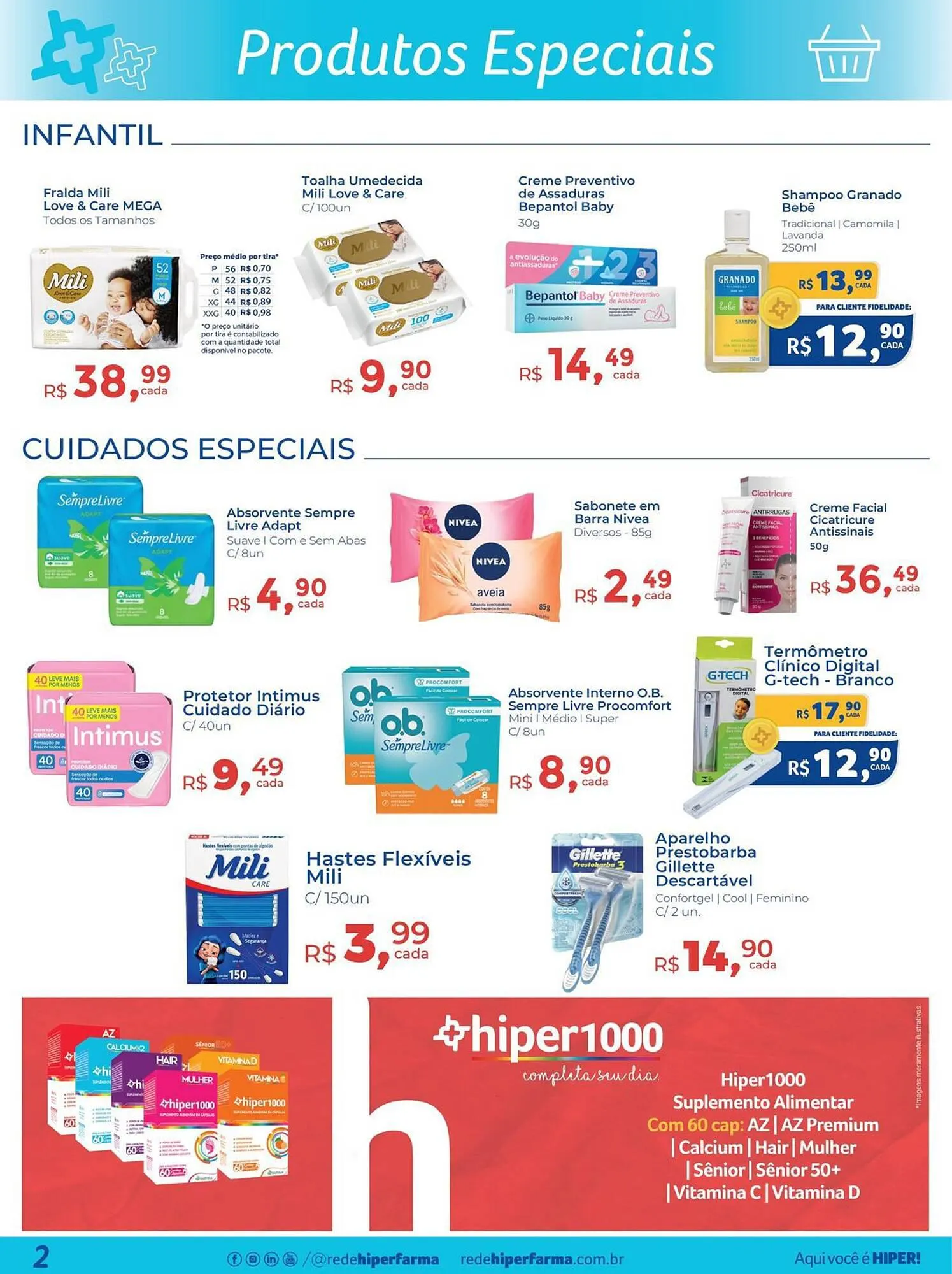 Encarte de Catálogo Hiper Farma 8 de janeiro até 2 de fevereiro 2024 - Pagina 2