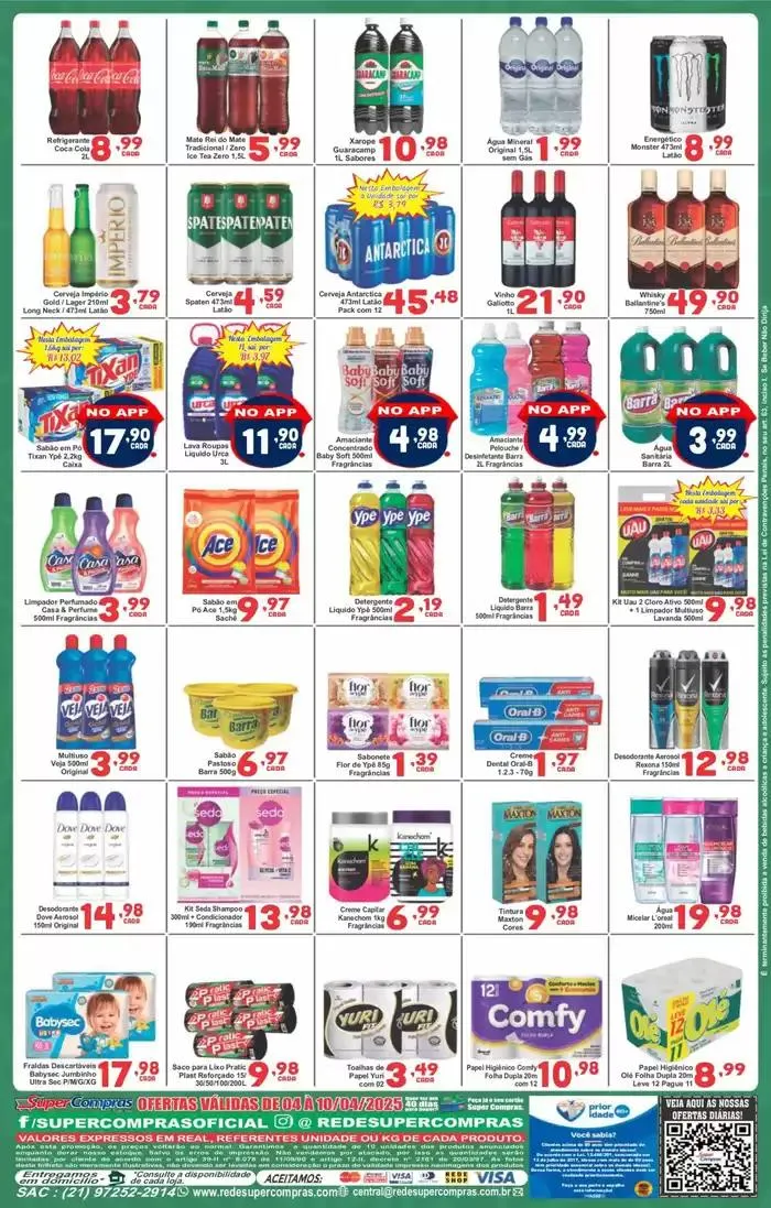 Encarte de Encarte Rede Super Compras 4 de maio até 10 de maio 2025 - Pagina 4