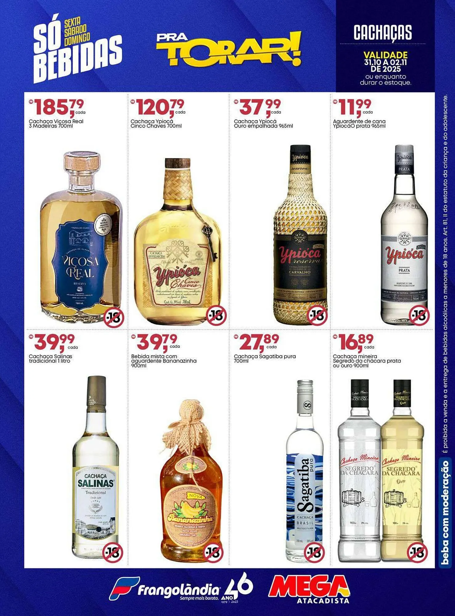 Encarte de Encarte Frangolândia 31 de outubro até 2 de novembro 2025 - Pagina 7