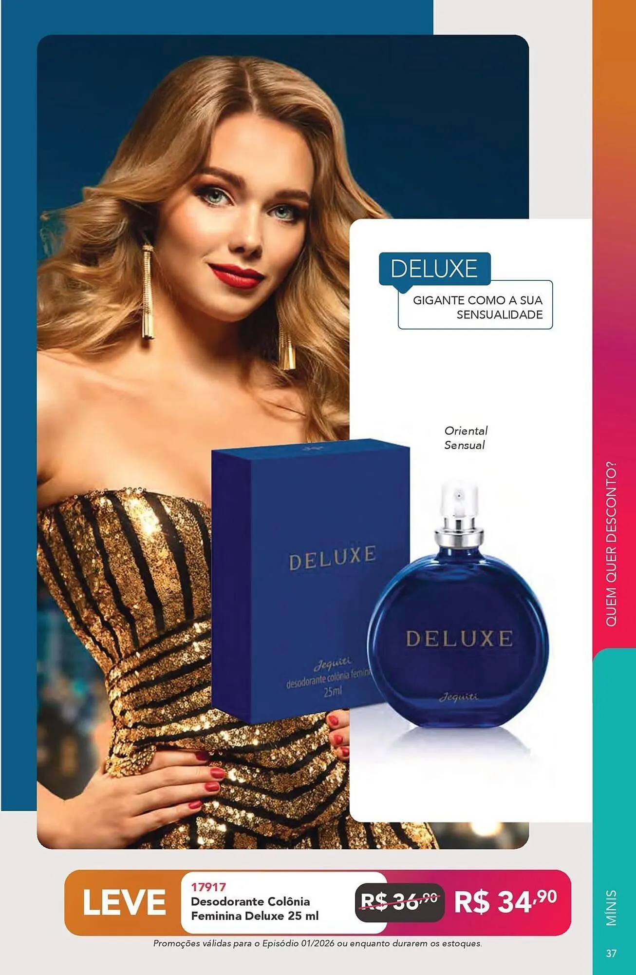 Encarte de Catálogo Jequiti 30 de dezembro até 1 de janeiro 2026 - Pagina 37