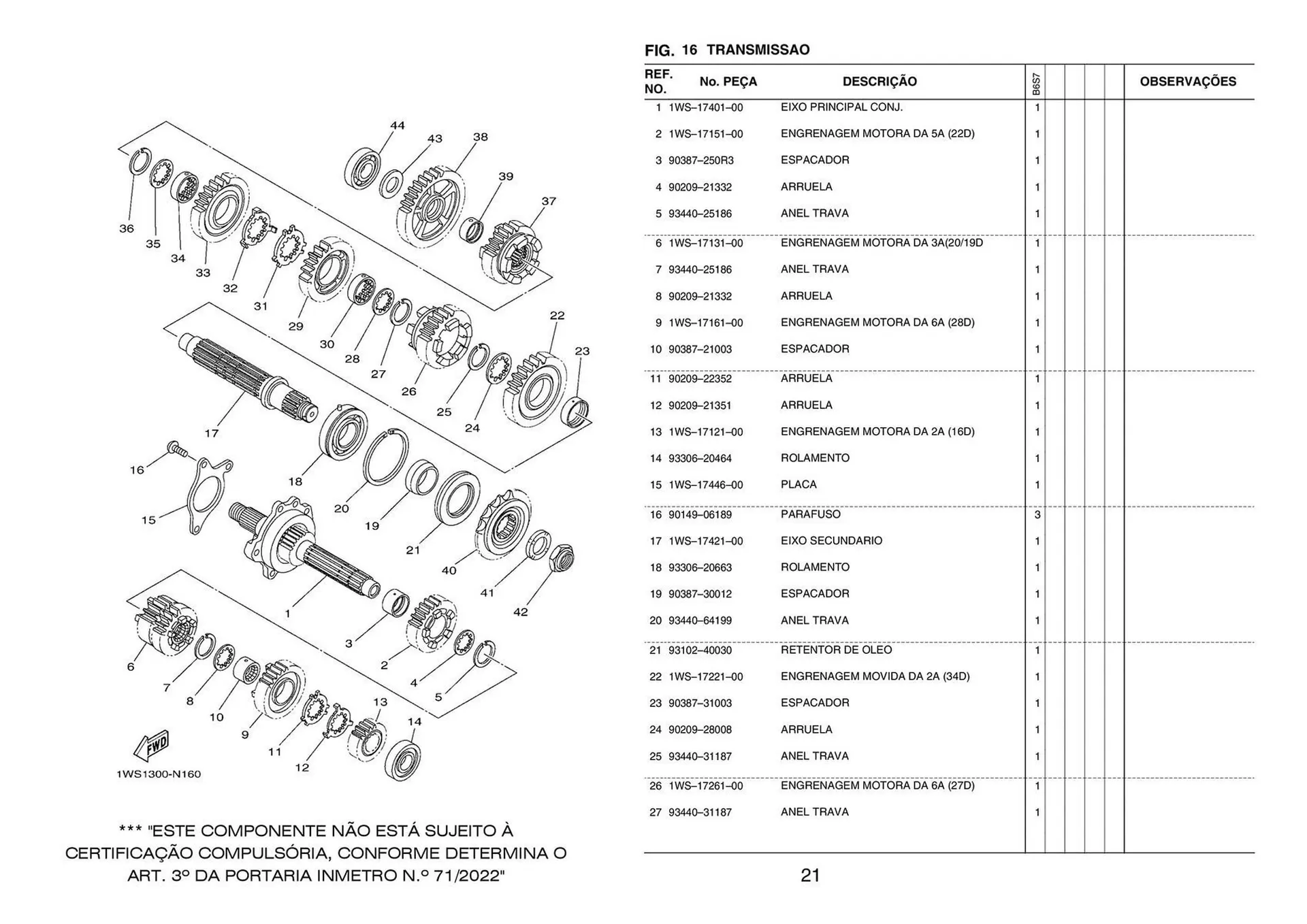 Encarte de Catálogo Yamaha 15 de janeiro até 15 de março 2024 - Pagina 27
