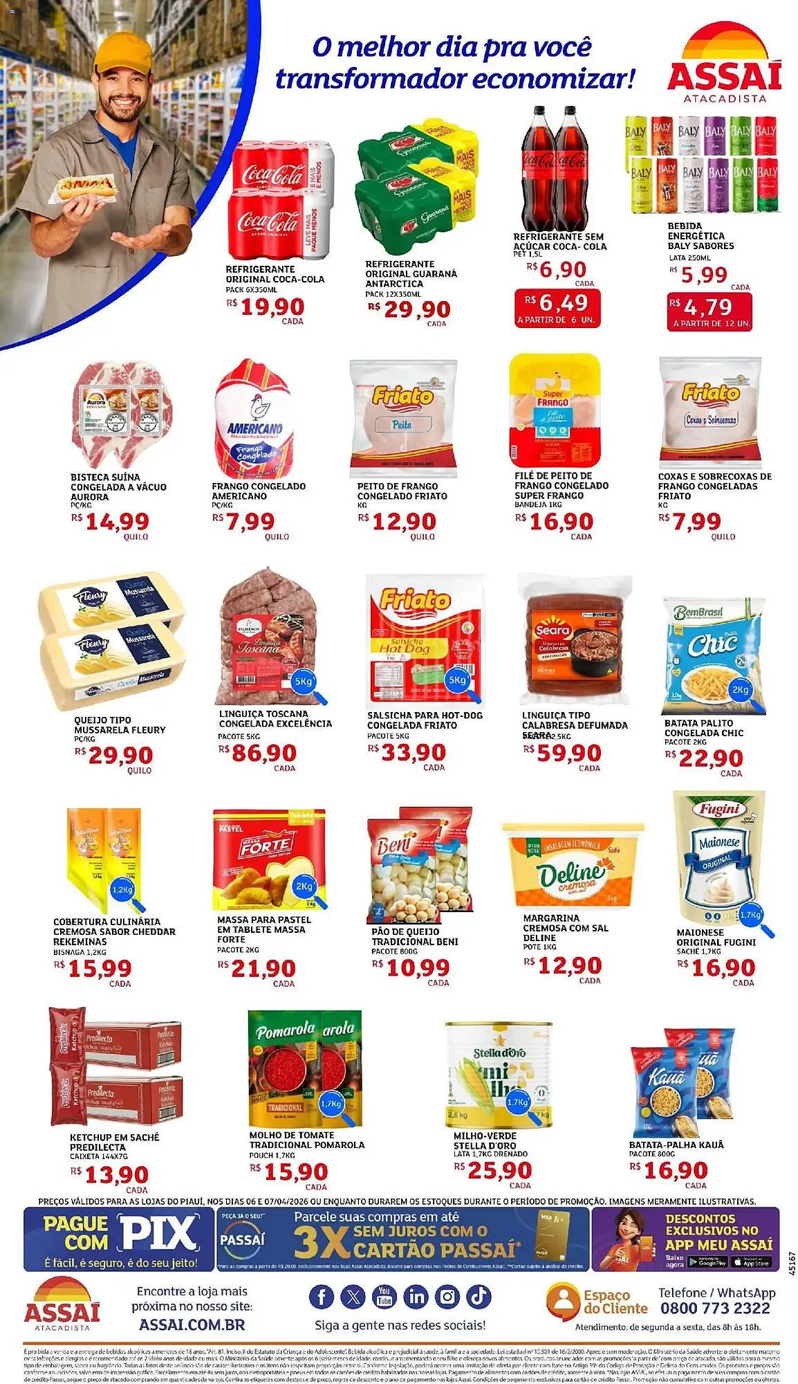 Encarte de Encarte Assaí Atacadista 7 de abril até 7 de abril 2026 - Pagina 2