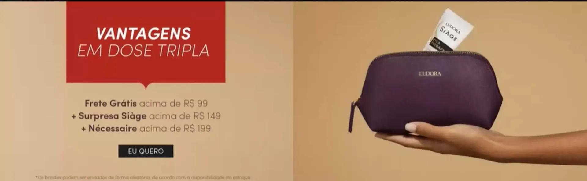 Encarte de Eudora ofertas  12 de março até 7 de abril 2025 - Pagina 1