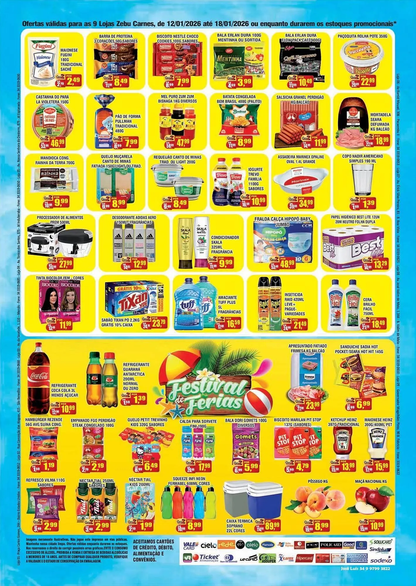 Encarte de Catálogo Zebu Carnes Supermercados 12 de janeiro até 18 de janeiro 2026 - Pagina 2