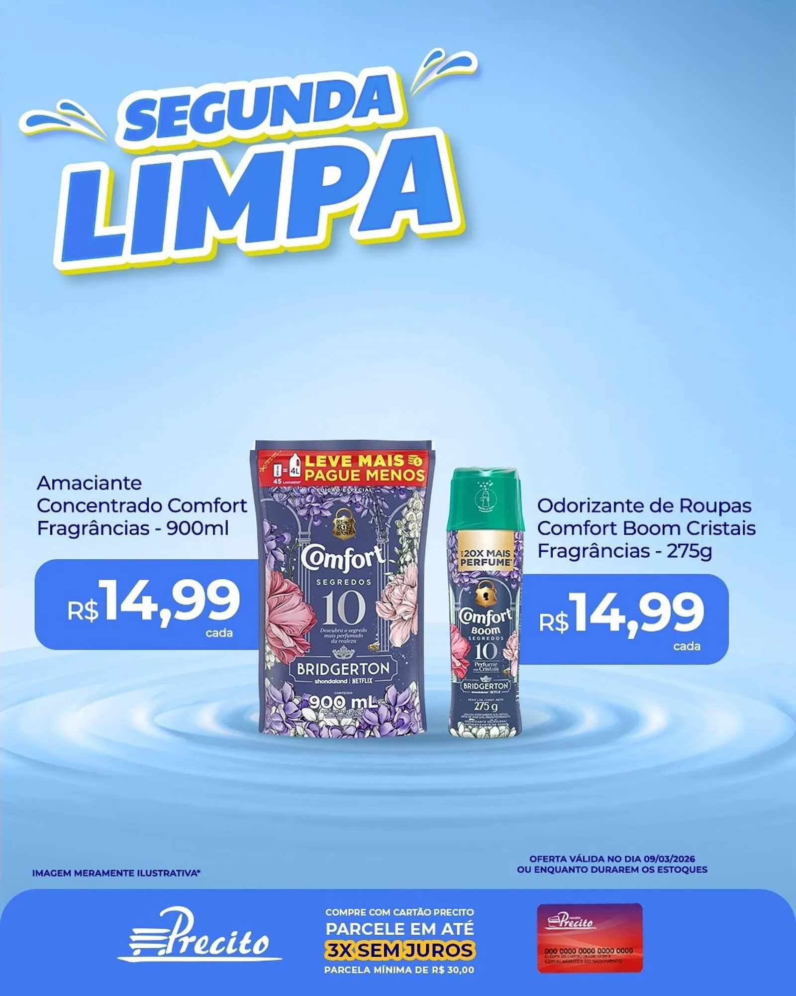 Encarte de Catálogo Supermercado Precito 9 de março até 9 de março 2026 - Pagina 1