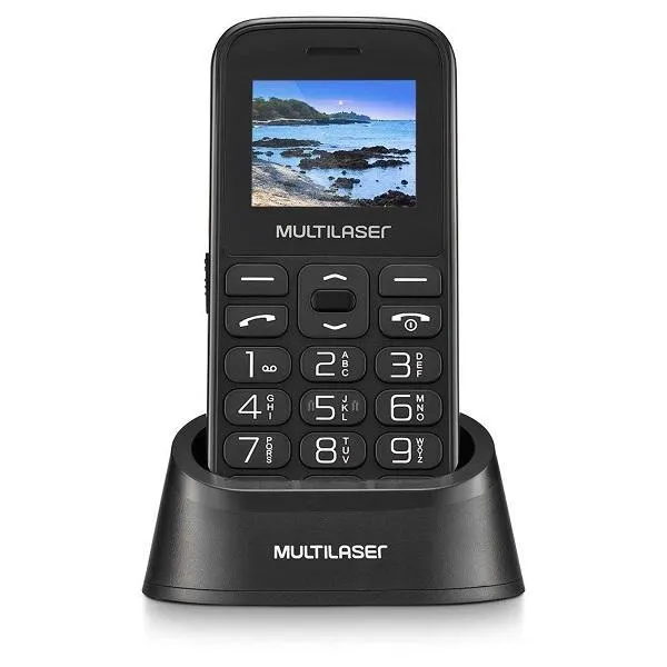Celular Vita Com Base Carregadora P9121, MULTILASER