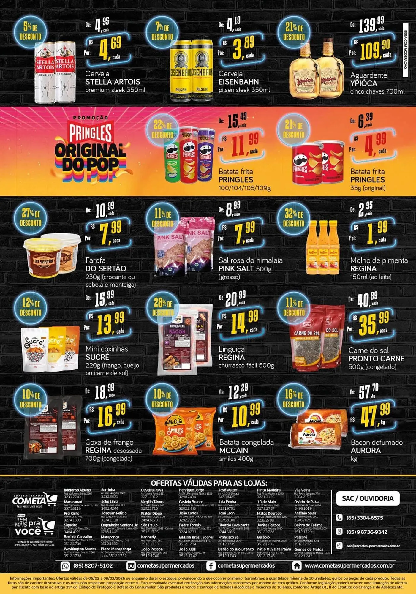 Encarte de Encarte Cometa Supermercados 6 de março até 8 de março 2026 - Pagina 2
