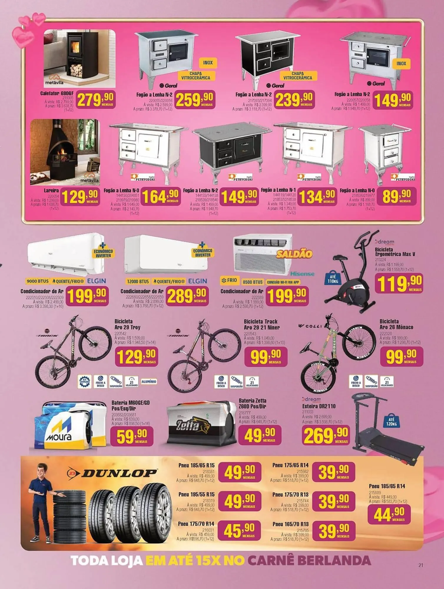 Encarte de Catálogo Berlanda 2 de maio até 25 de maio 2025 - Pagina 21