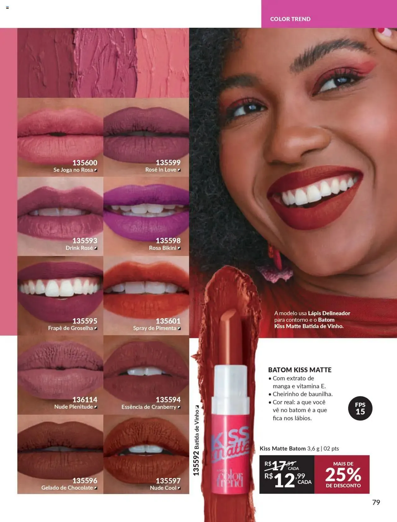 Encarte de Avon - Campanha 07 3 de abril até 1 de maio 2025 - Pagina 79