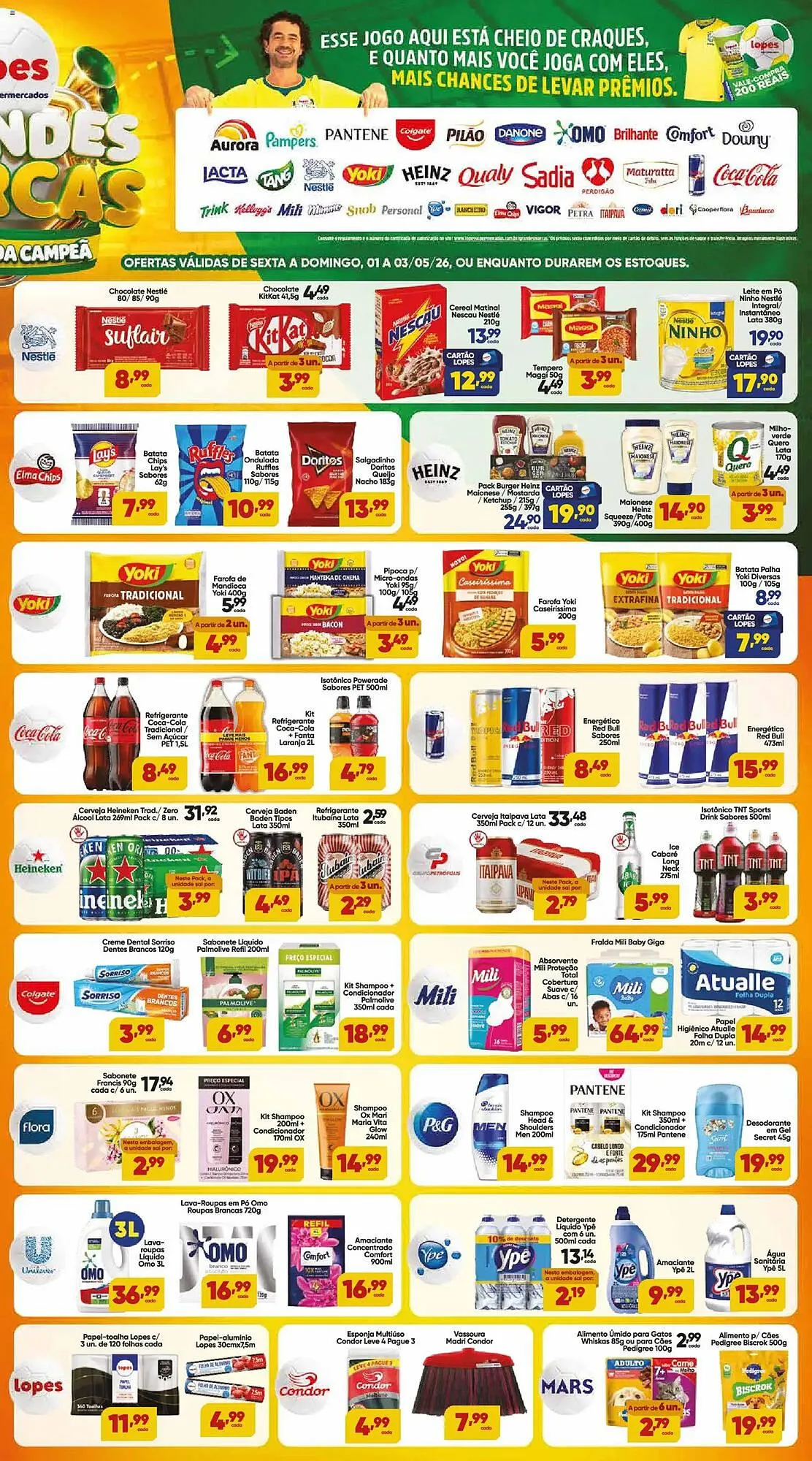 Encarte de Folheto Lopes Supermercados 1 de maio até 3 de maio 2026 - Pagina 3